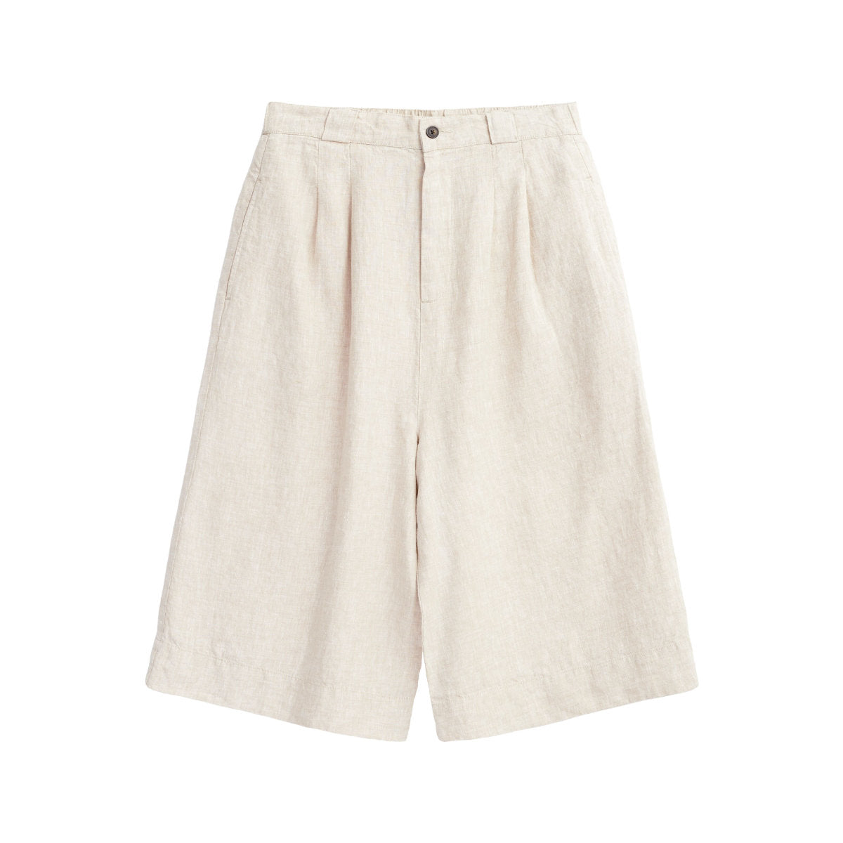 High-Waist Culotte EVE aus Bio-Leinen