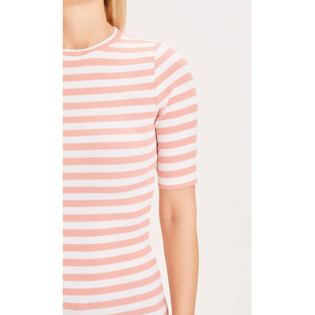 Halbarm-Shirt Canna Gestreift