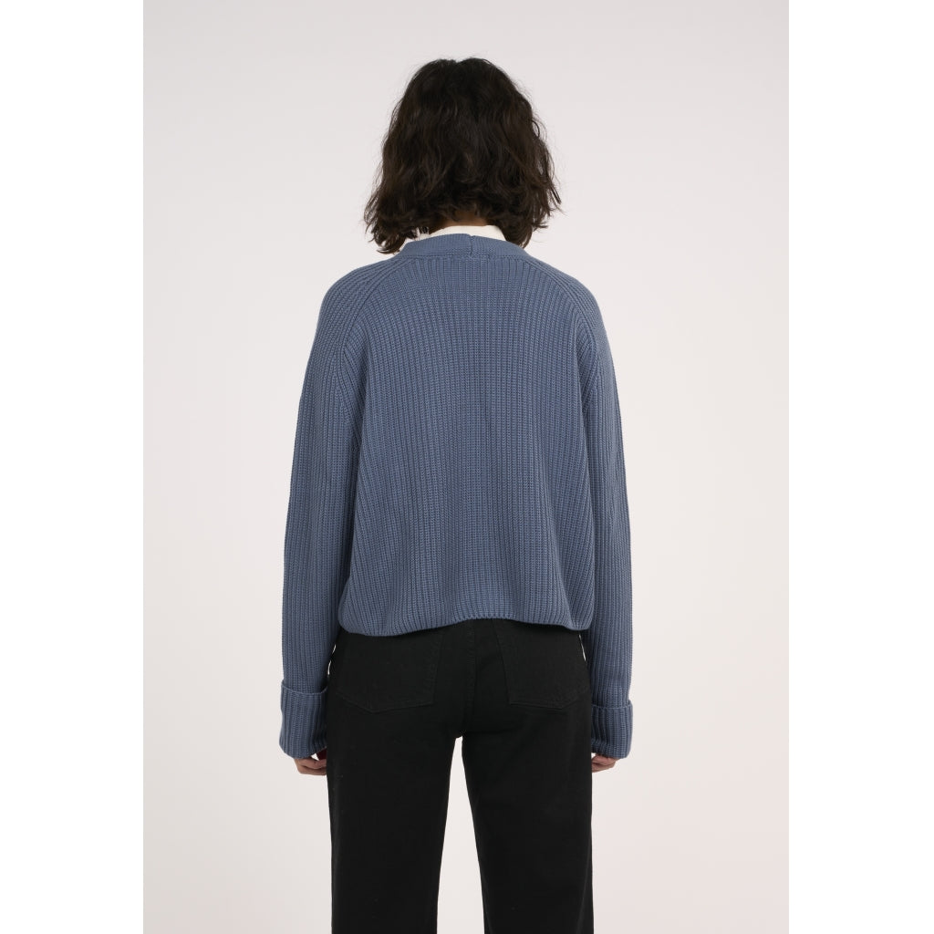 Strick-Cardigan OVERSIZED aus Bio-Baumwolle und Modal