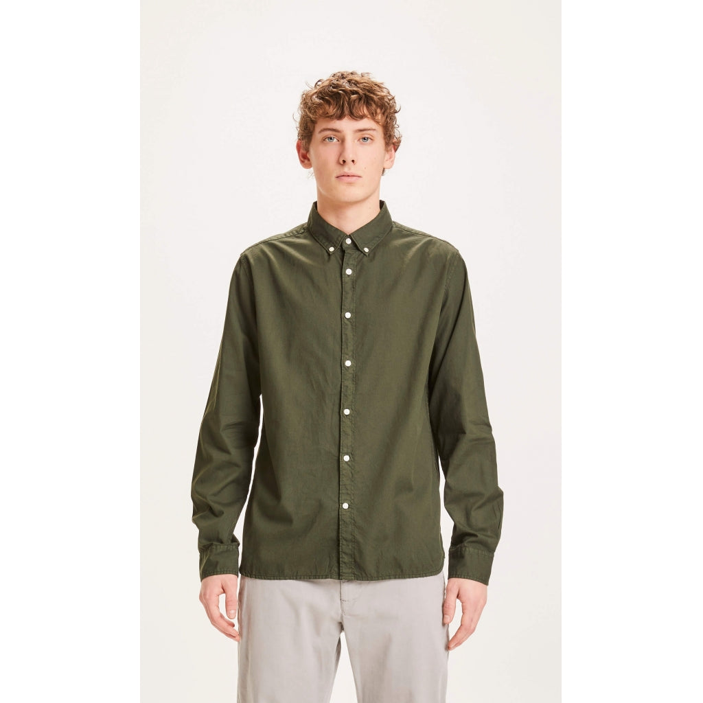 LARCH Casual Fit Cord Hemd GOTS/Vegan