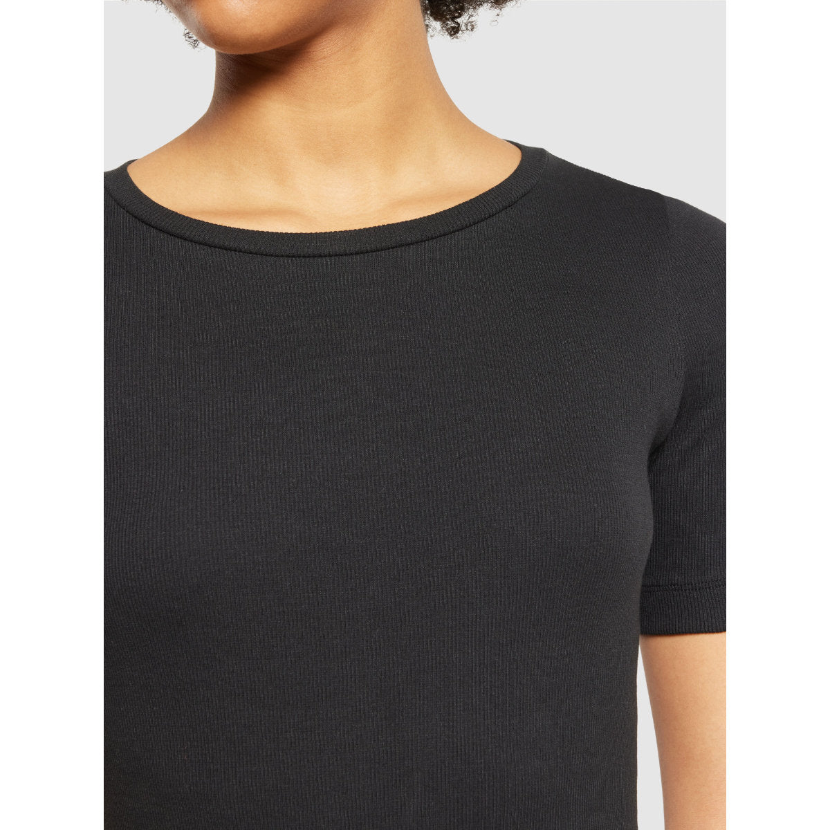 Halbarmshirt RIB T-SHIRT aus Bio-Baumwolle