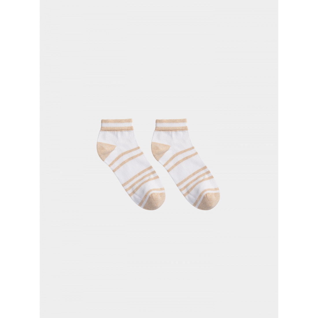 Sneaker Socken mit Streifen aus Bio-Baumwolle