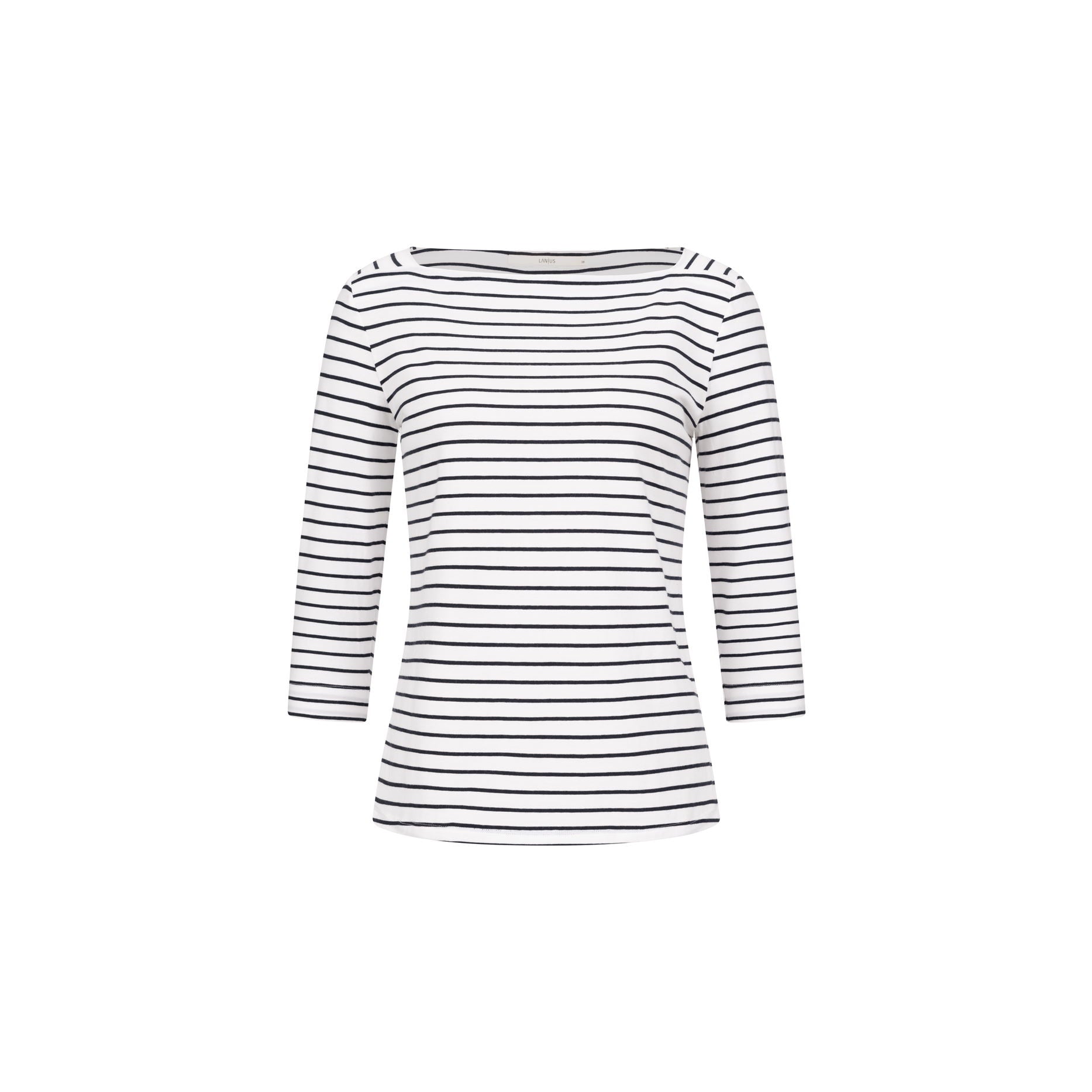 U-Boot Shirt mit Streifen aus Bio-Baumwolle