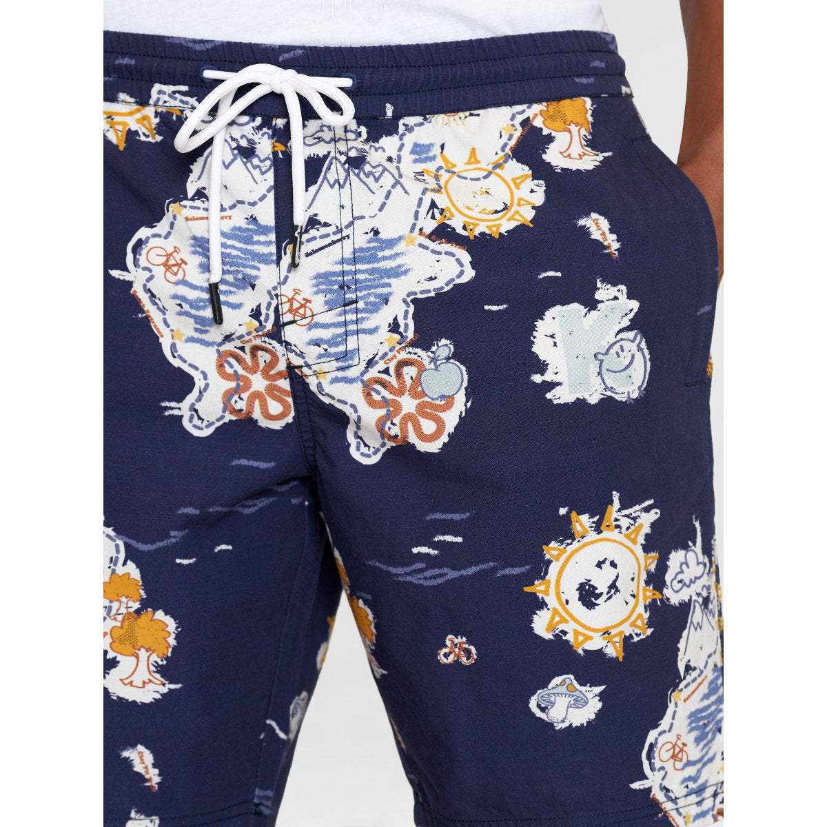 Badeshorts BOARDWALK aus Bio-Baumwolle