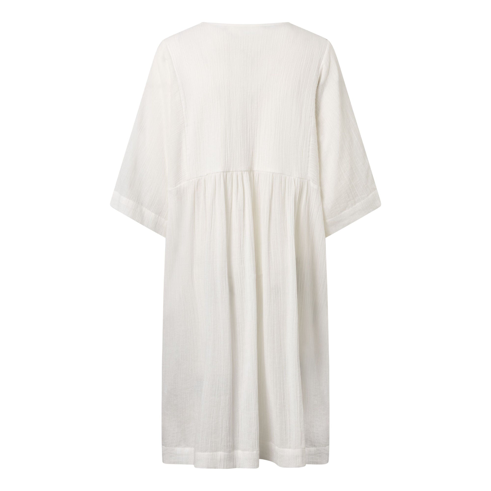 Crepe Kleid A-SHAPE aus Bio-Baumwolle
