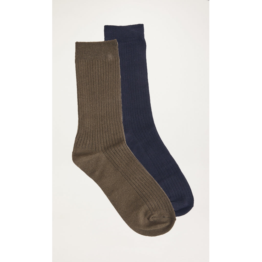 2-Pack Socken CLASSIC mit Bio-Baumwolle und recyceltem Polyester