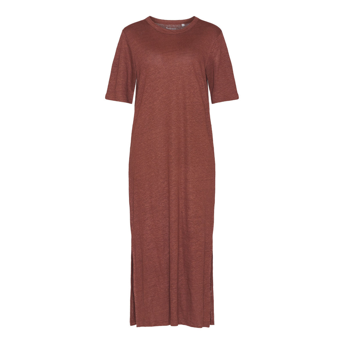 Leinenkleid SHORT SLEEVED aus Bio-Leinen