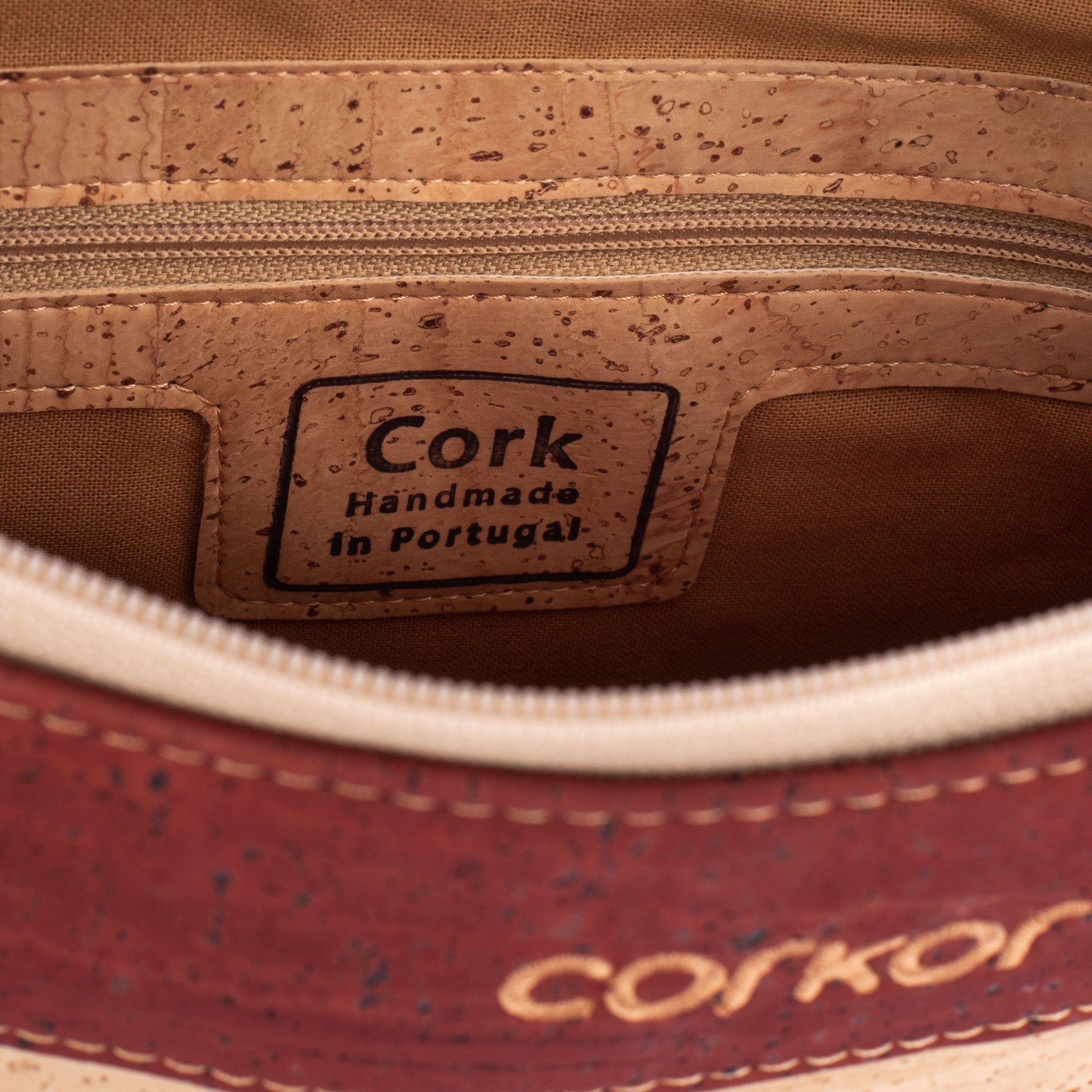 Crossbody Umhängetasche aus Kork