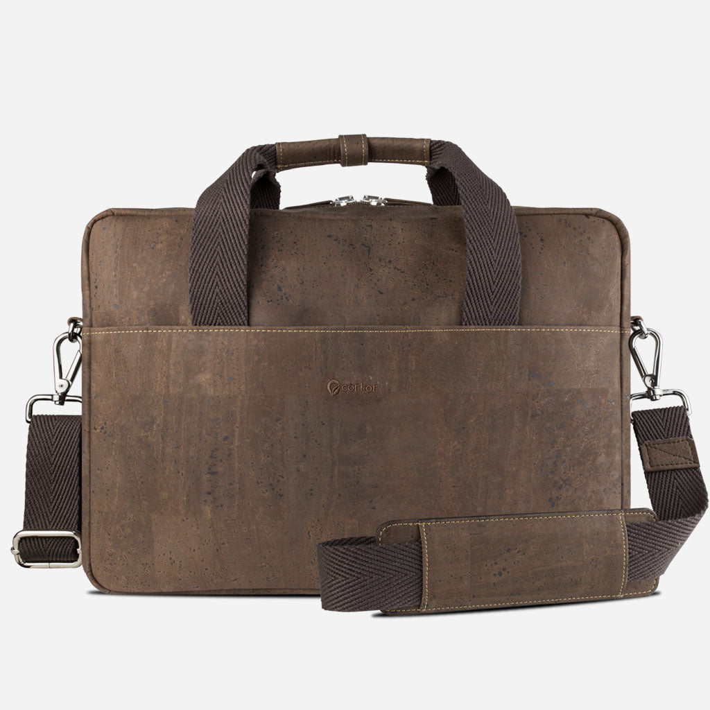 Kork Briefcase Akten-/Laptop-Tasche