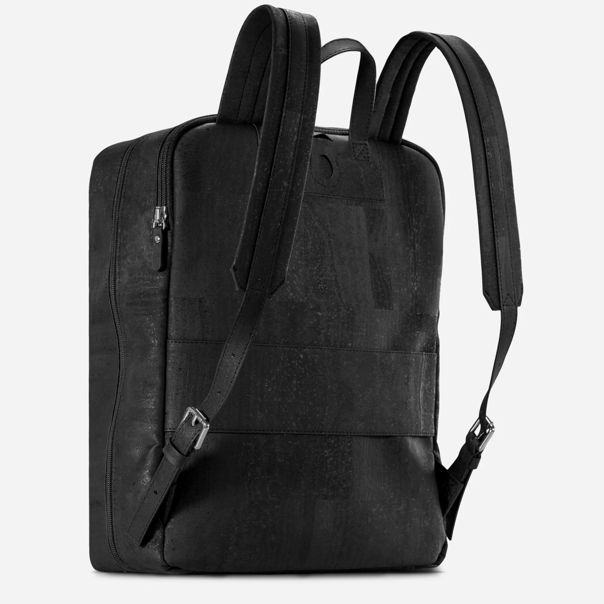 Kork-Rucksack mit 16-Zoll-Laptopfach