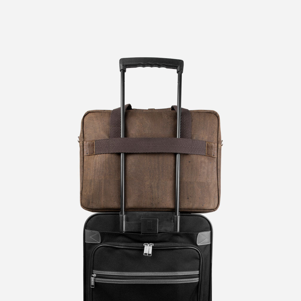 Kork Briefcase Akten-/Laptop-Tasche