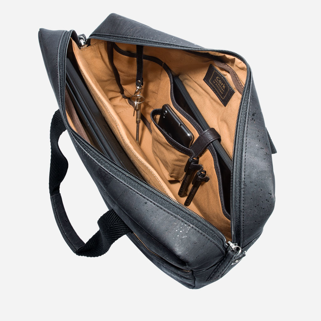 Kork Briefcase Akten-/Laptop-Tasche