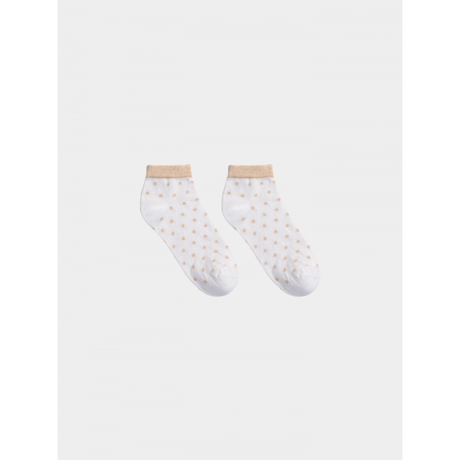 Sneaker Socken mit Punkten aus Bio-Baumwolle