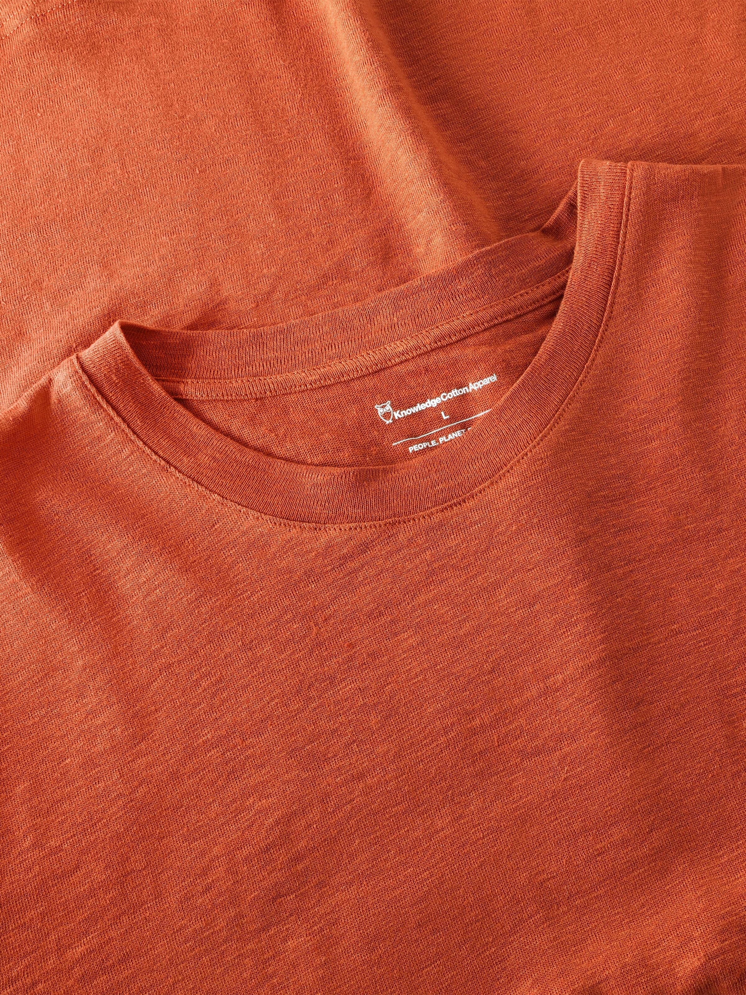 T-Shirt aus Bio-Leinen