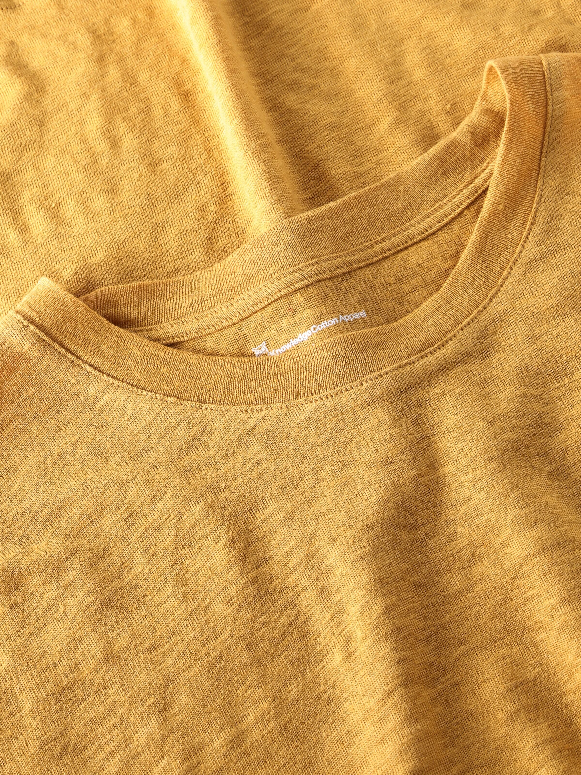 T-Shirt aus Bio-Leinen