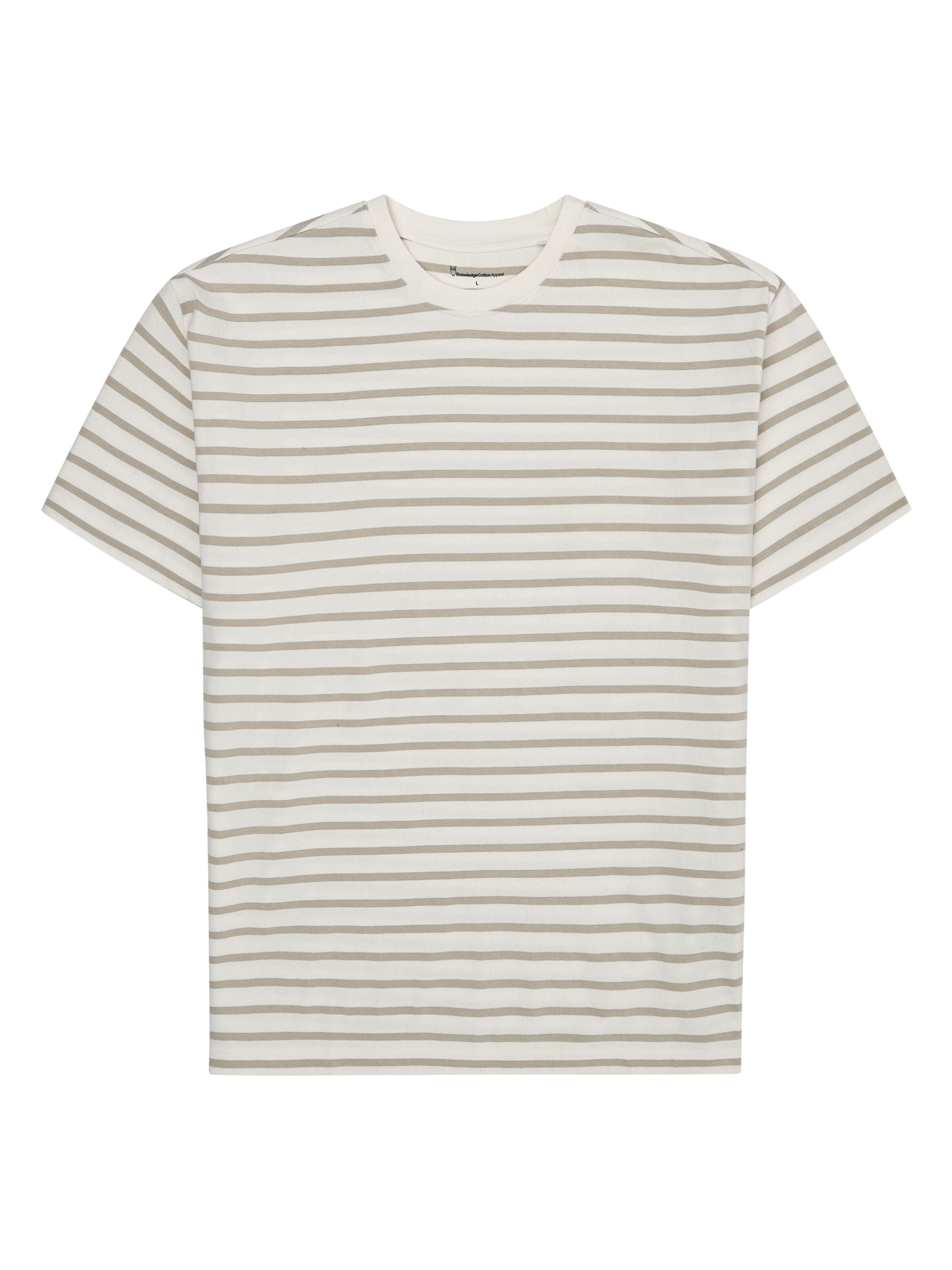 Lockeres gestreiftes T-Shirt aus Bio-Baumwolle