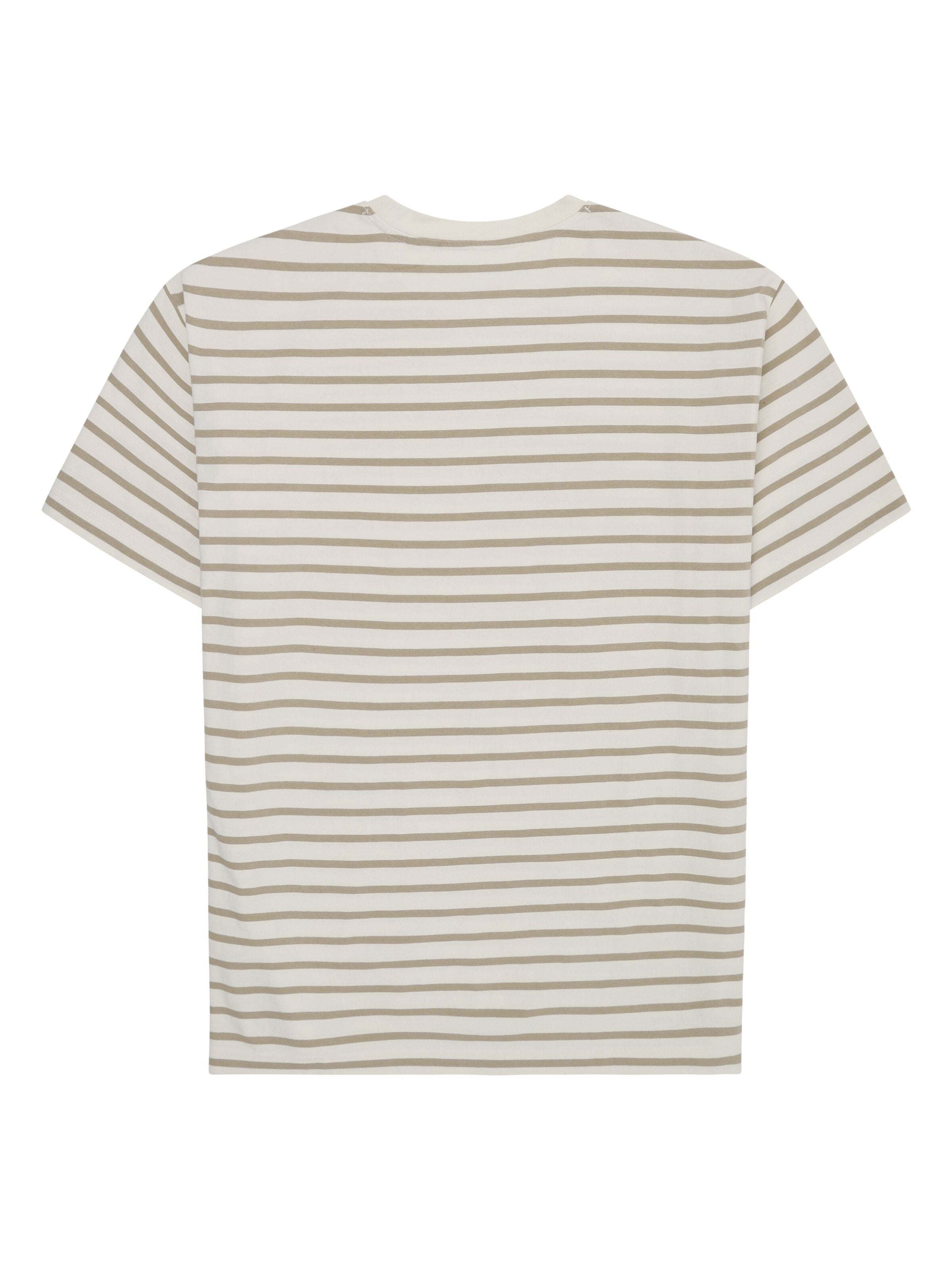 Lockeres gestreiftes T-Shirt aus Bio-Baumwolle