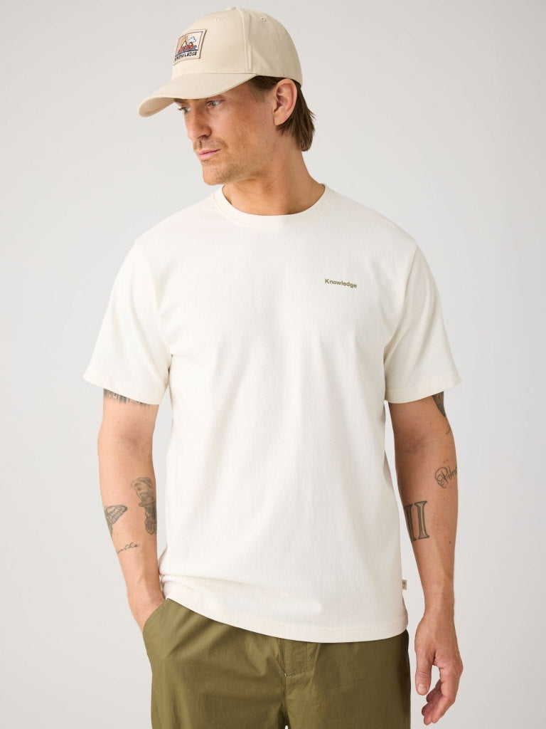 T-Shirt mit Rücken-Print aus Bio-Baumwolle