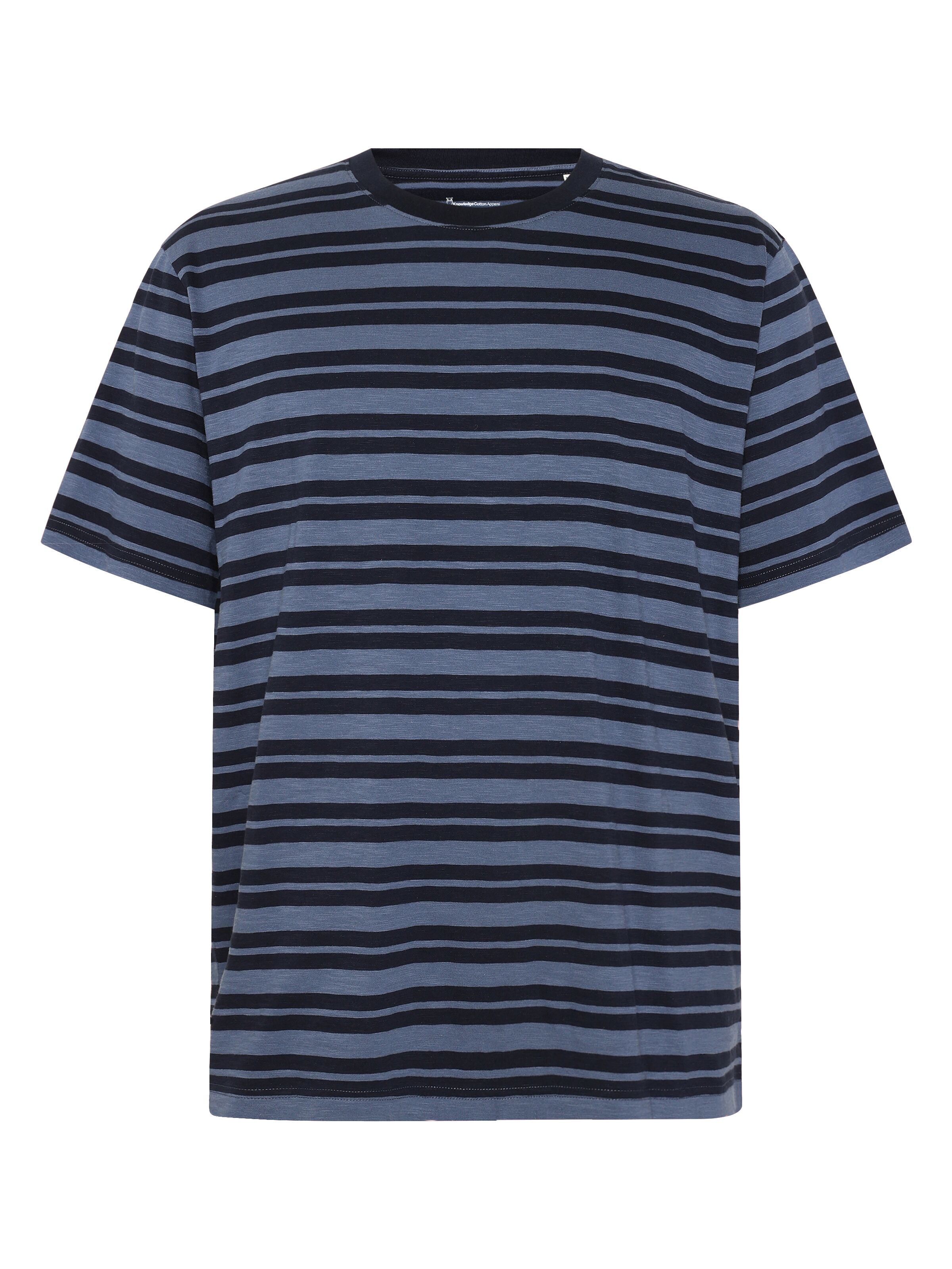 Getreiftes T-Shirt aus Bio-Baumwolle
