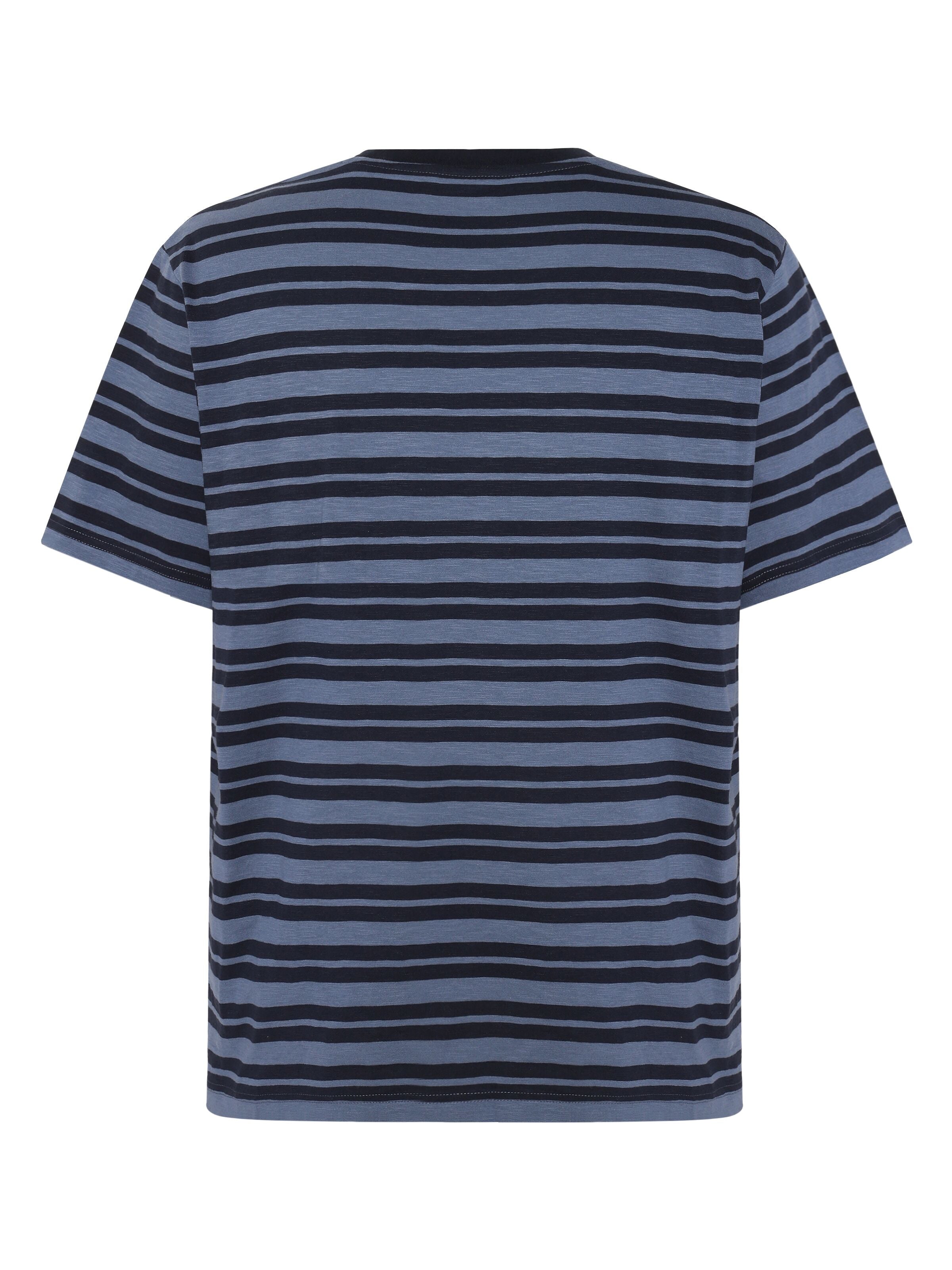 Getreiftes T-Shirt aus Bio-Baumwolle