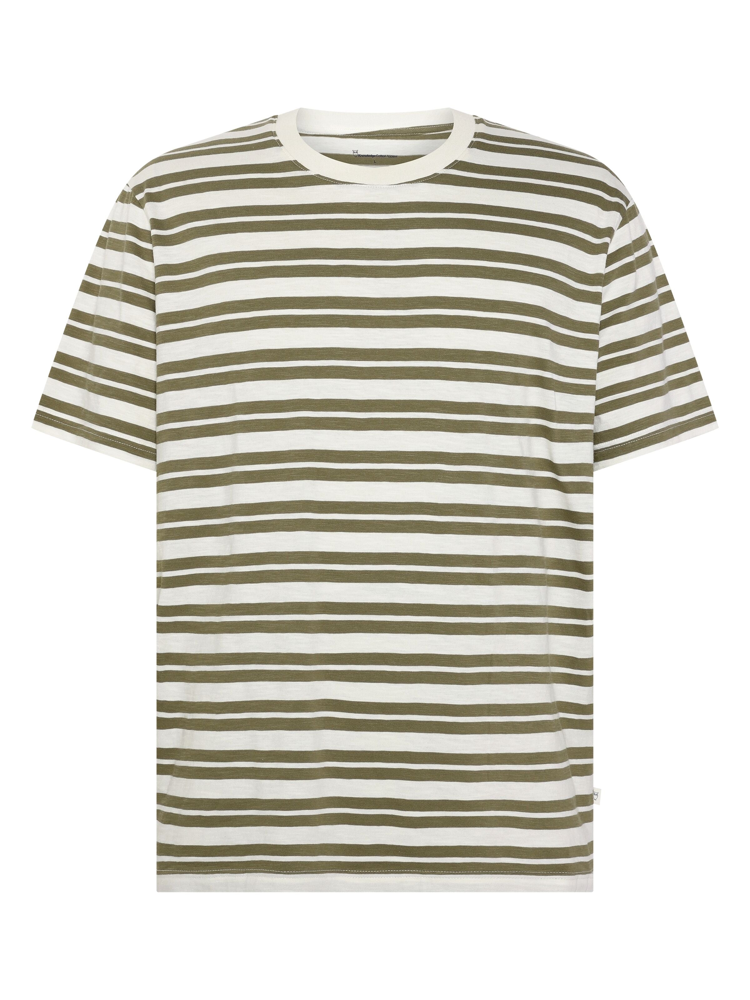 Getreiftes T-Shirt aus Bio-Baumwolle