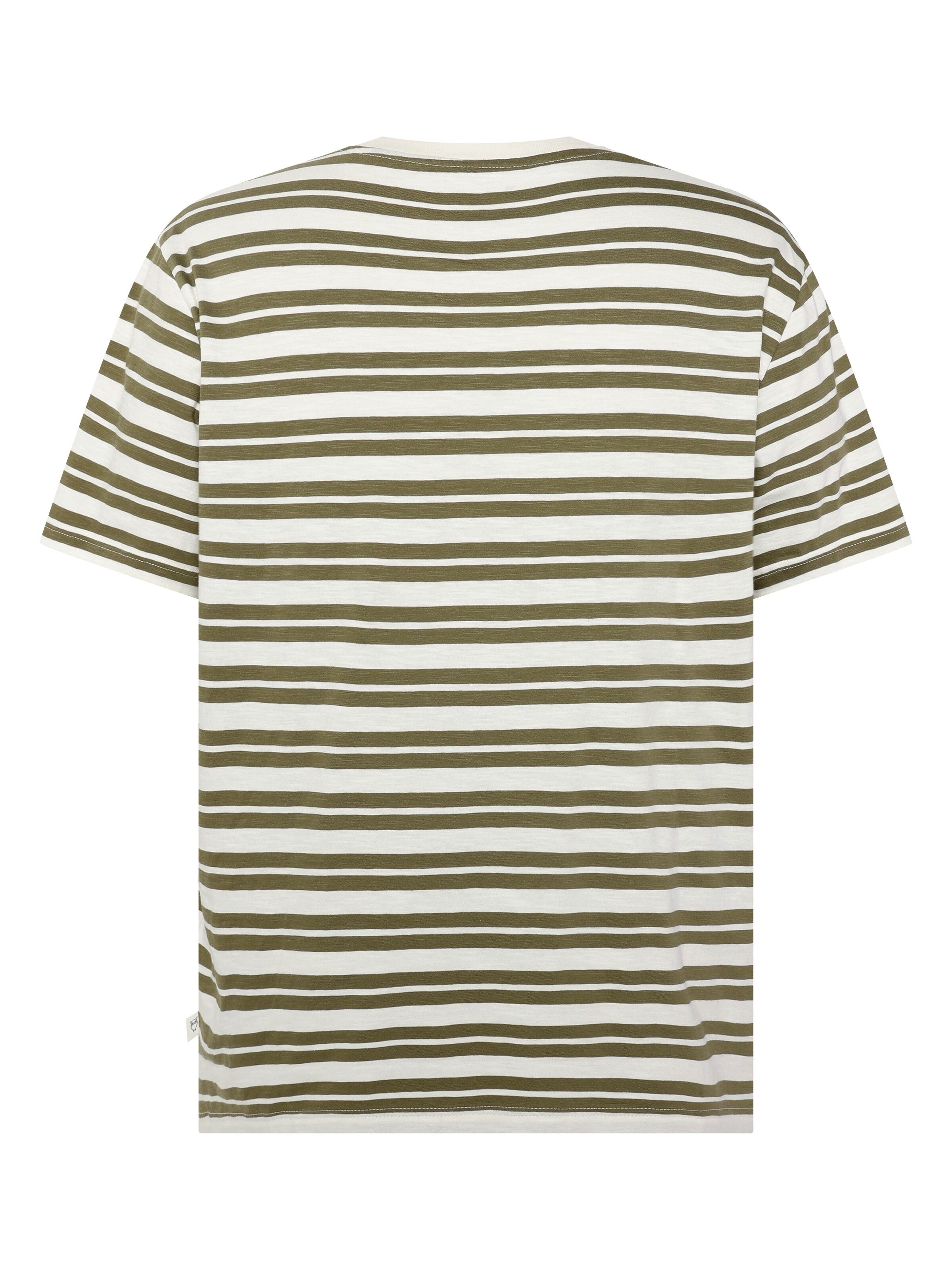 Getreiftes T-Shirt aus Bio-Baumwolle