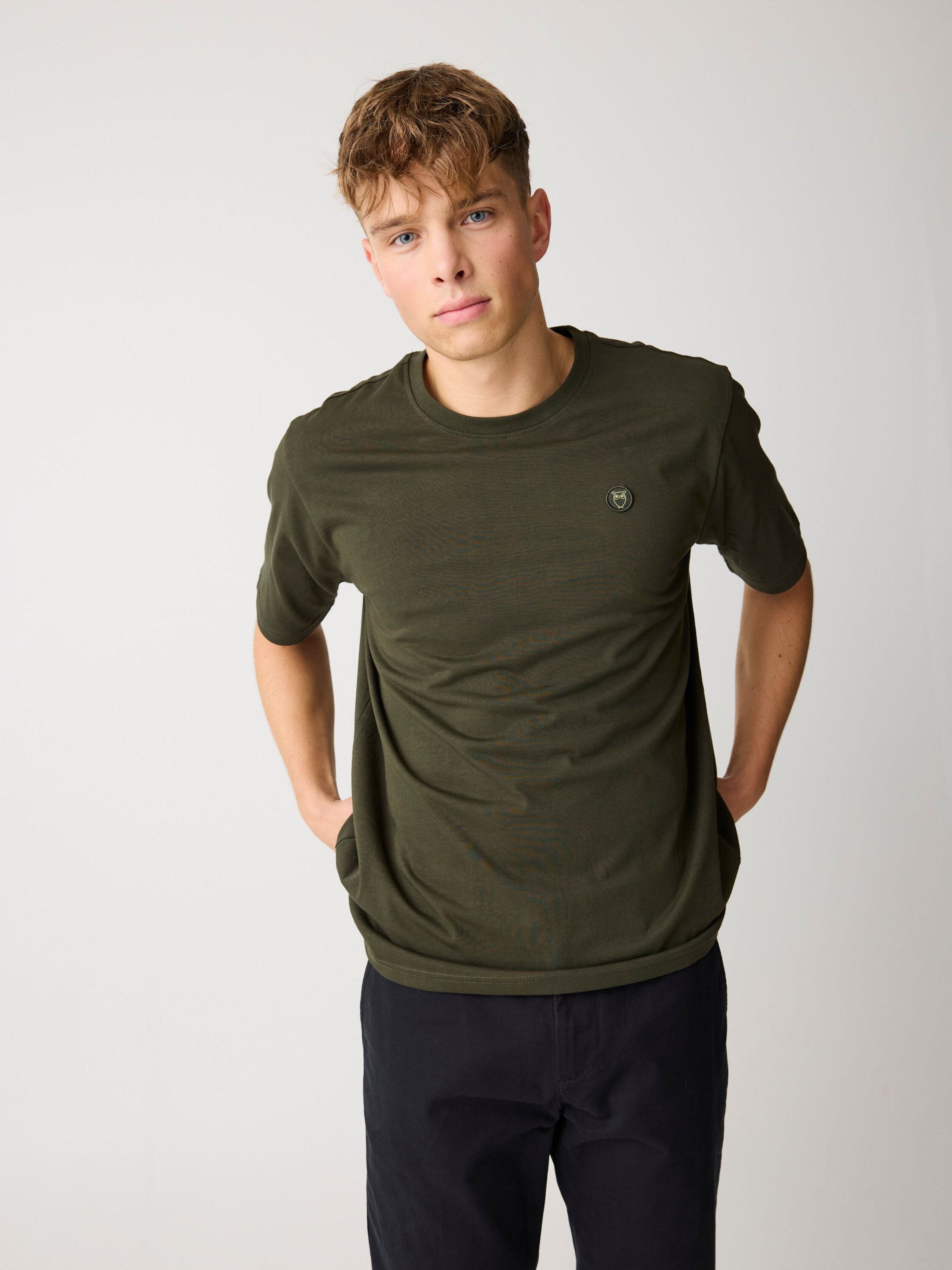 T-Shirt LOKE Badge aus Bio-Baumwolle