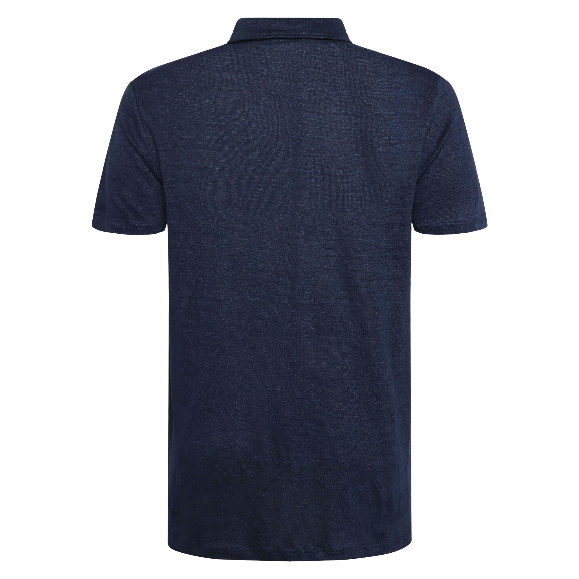 Poloshirt Regular aus Bio-Leinen