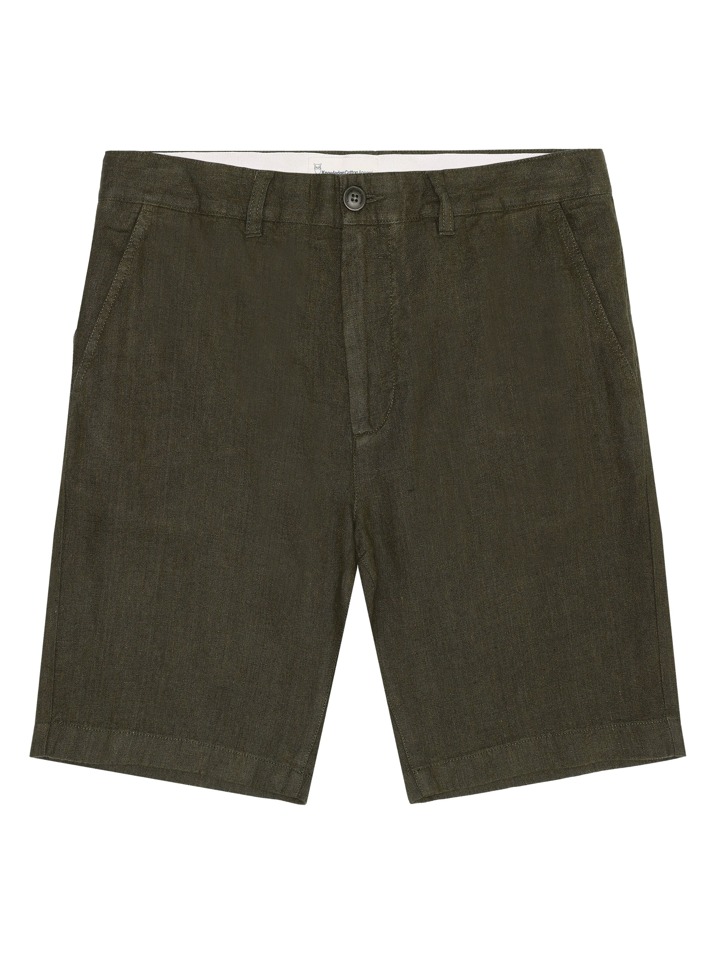 Regular Shorts CHUCK aus Bio-Leinen
