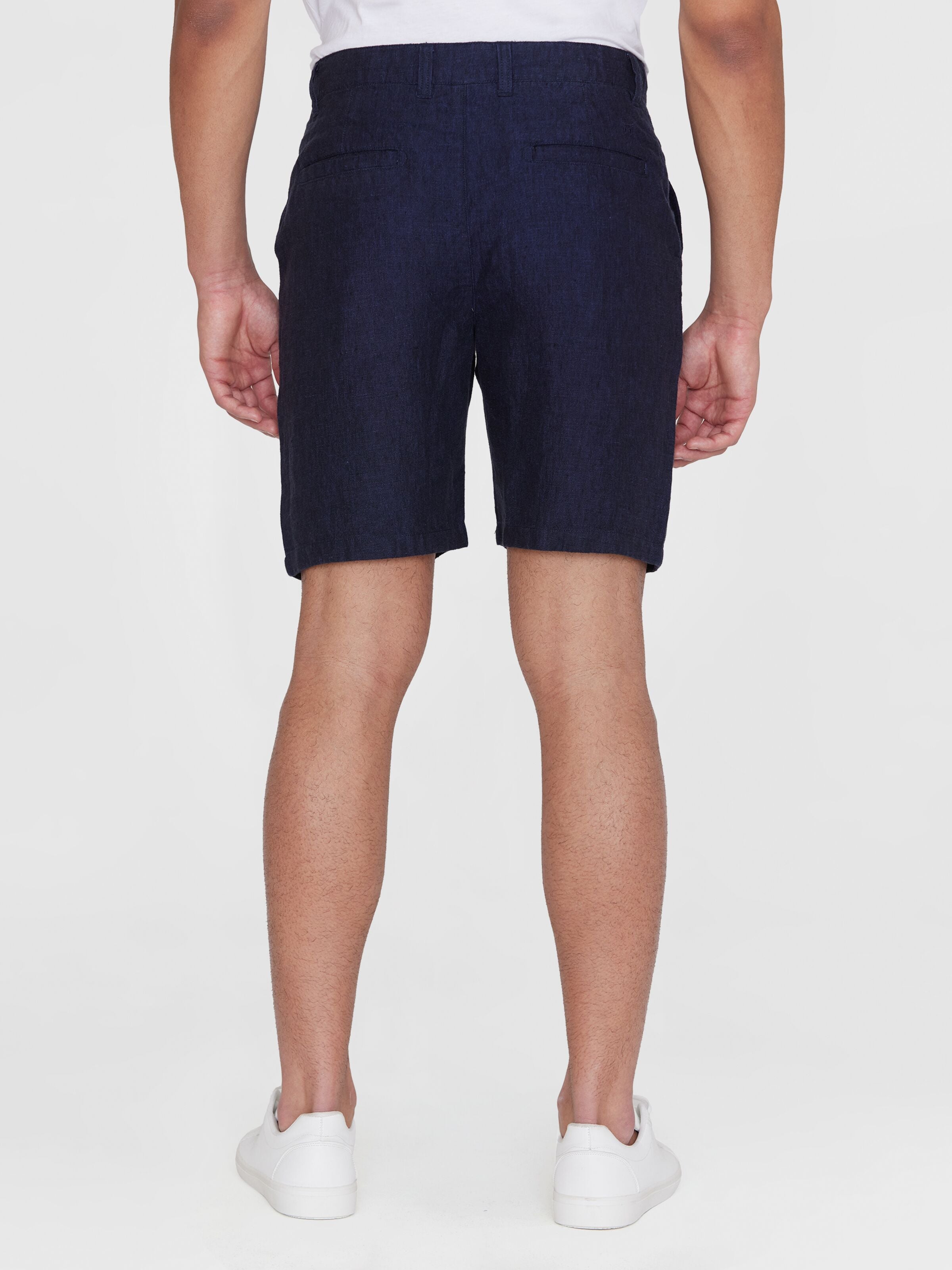 Regular Shorts CHUCK aus Bio-Leinen