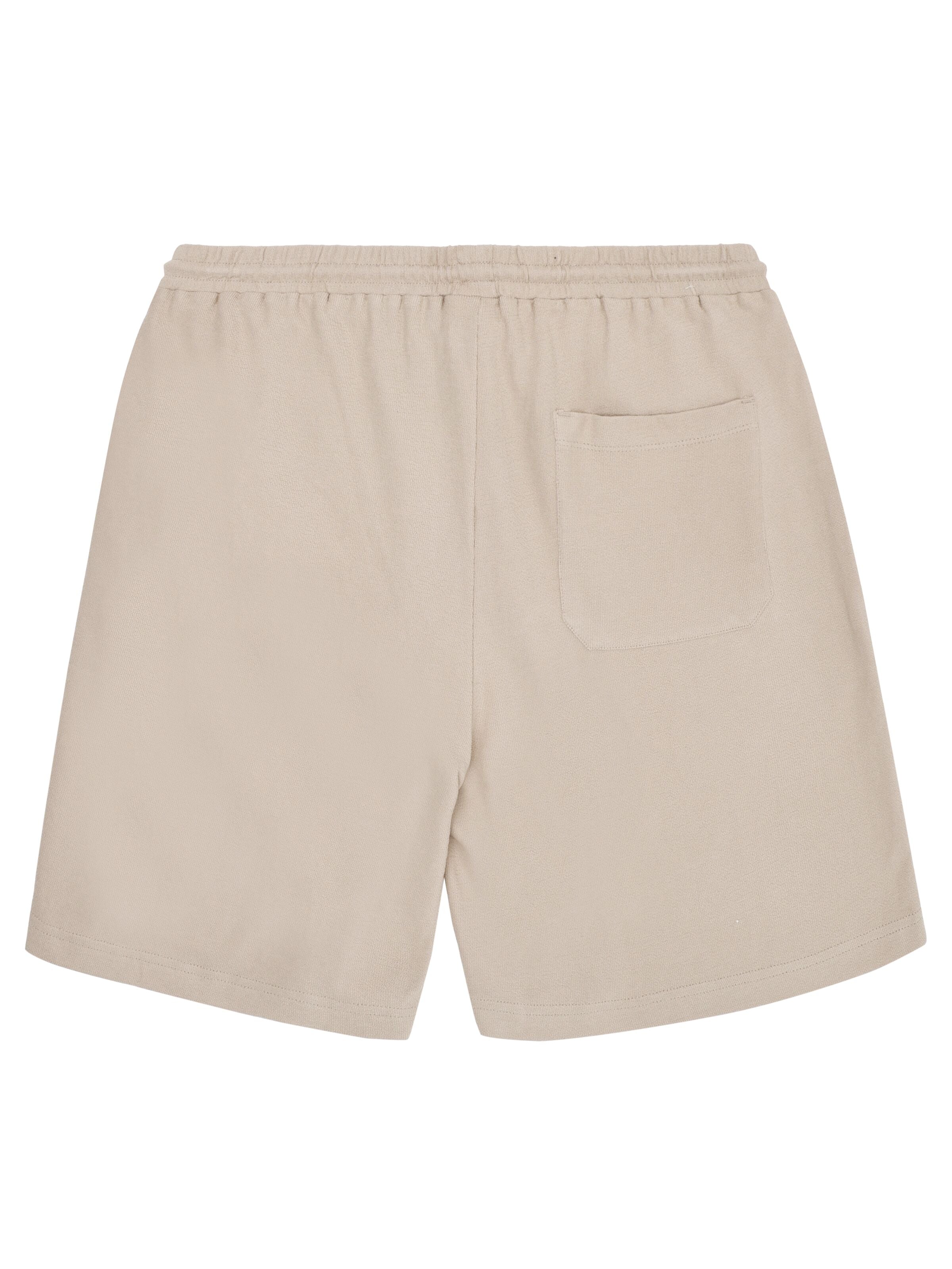 Lockere Bouclé-Shorts FIG aus Bio-Baumwolle