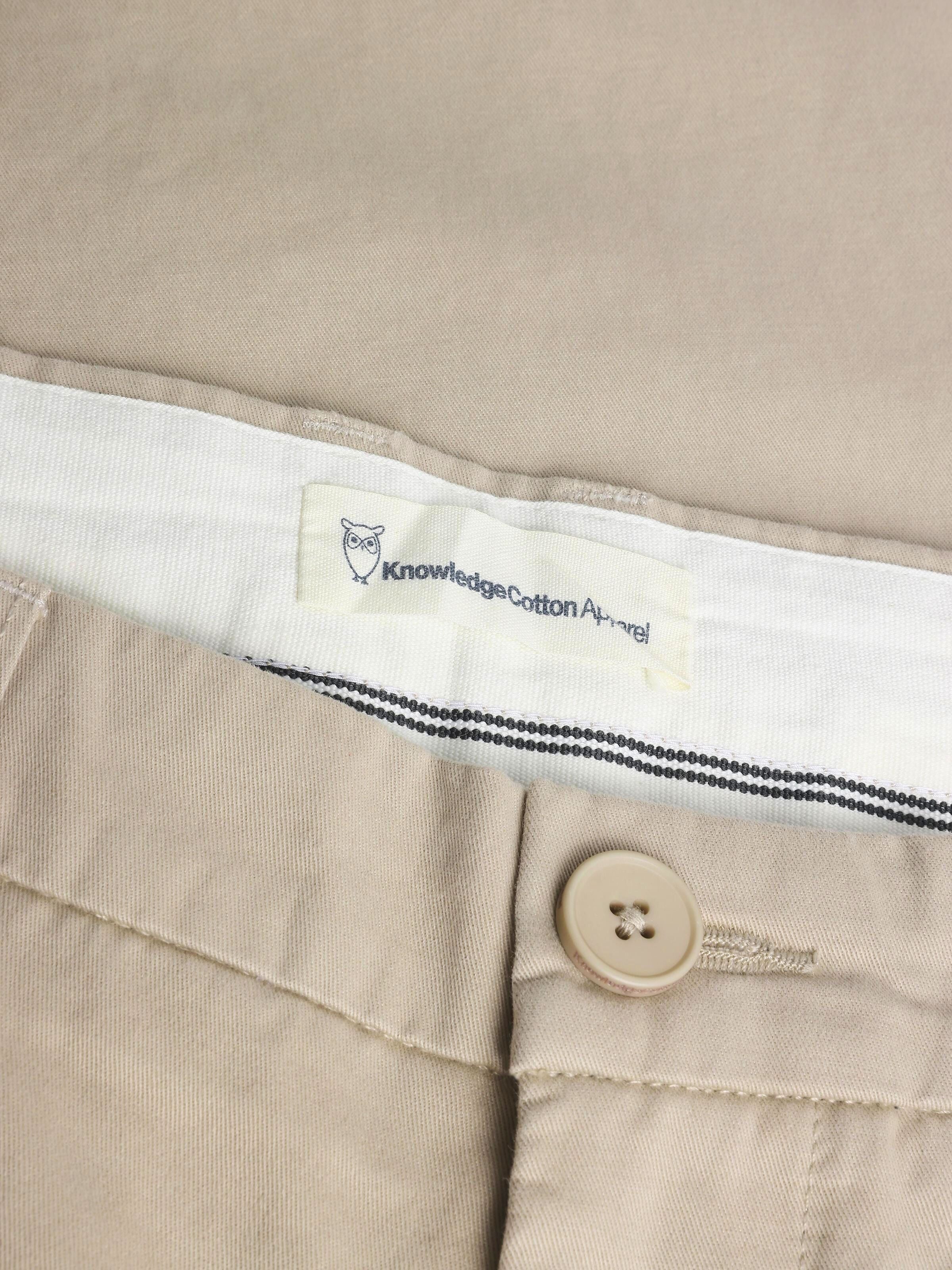 Chino-Twill-Hose CHUCK aus Bio-Baumwolle - ROC/GOTS/Vegan