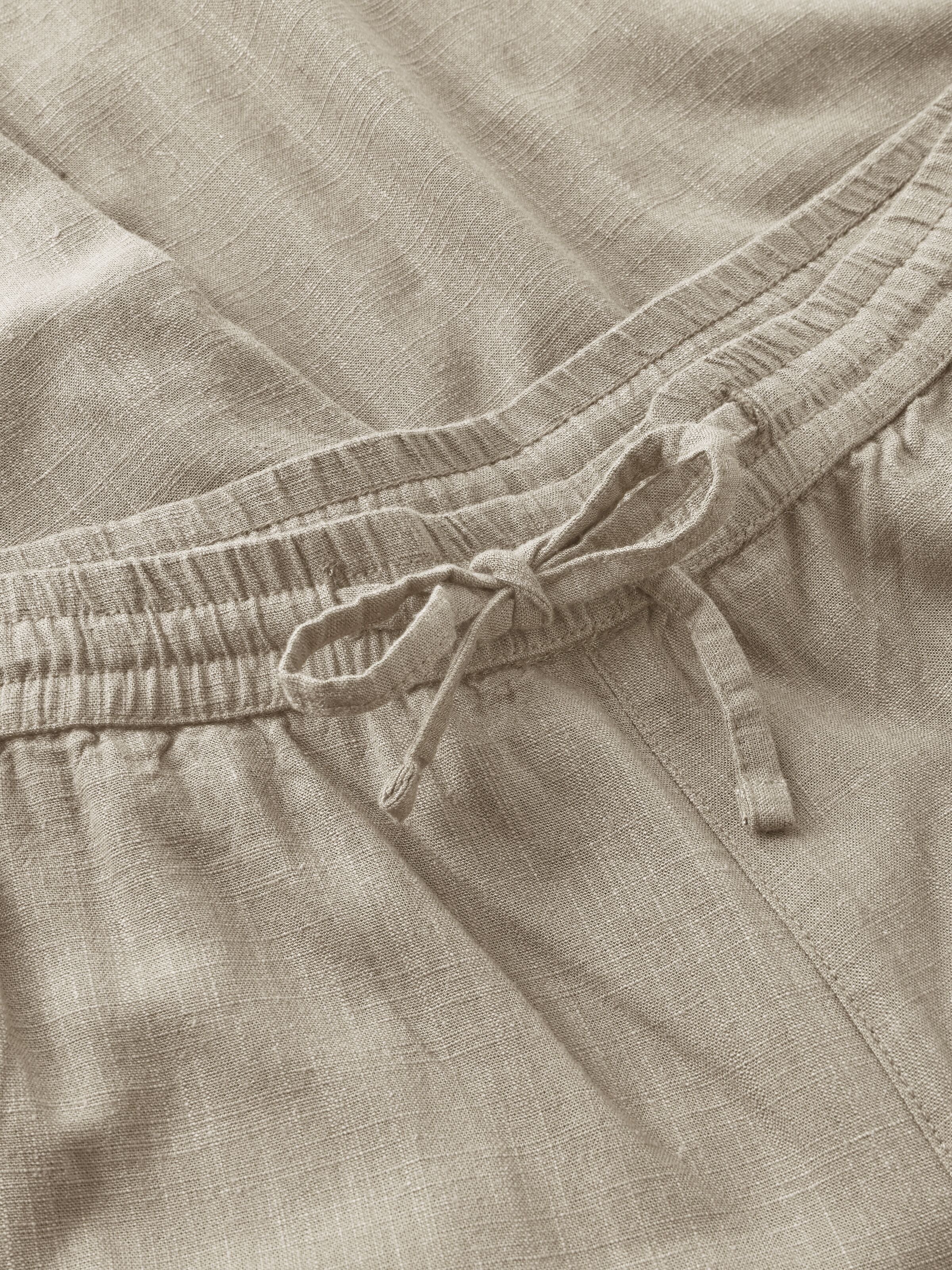 Lockere Hose FIG aus Ecovero und Bio-Leinen