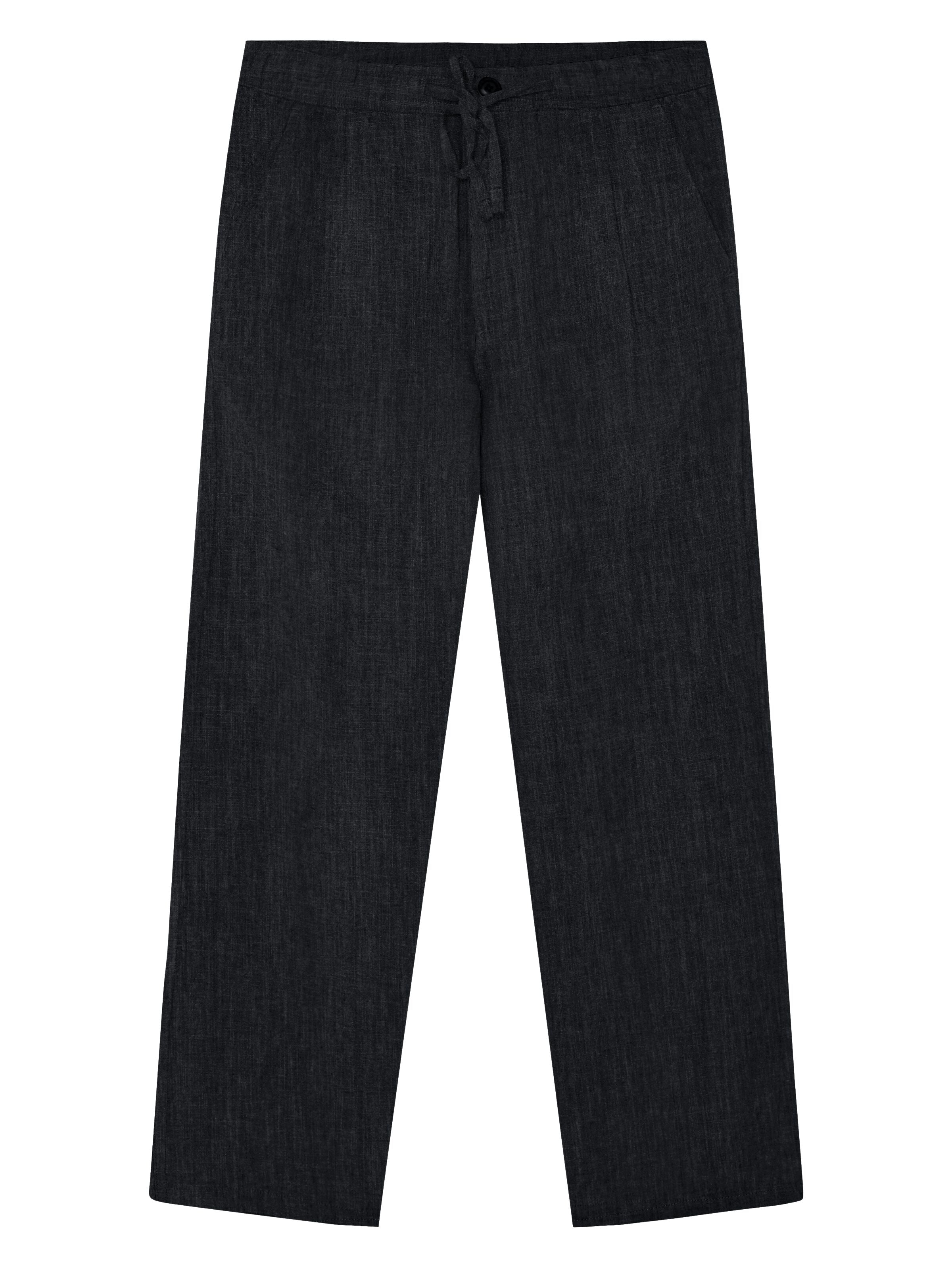 Lockere Hose FIG aus Ecovero und Bio-Leinen