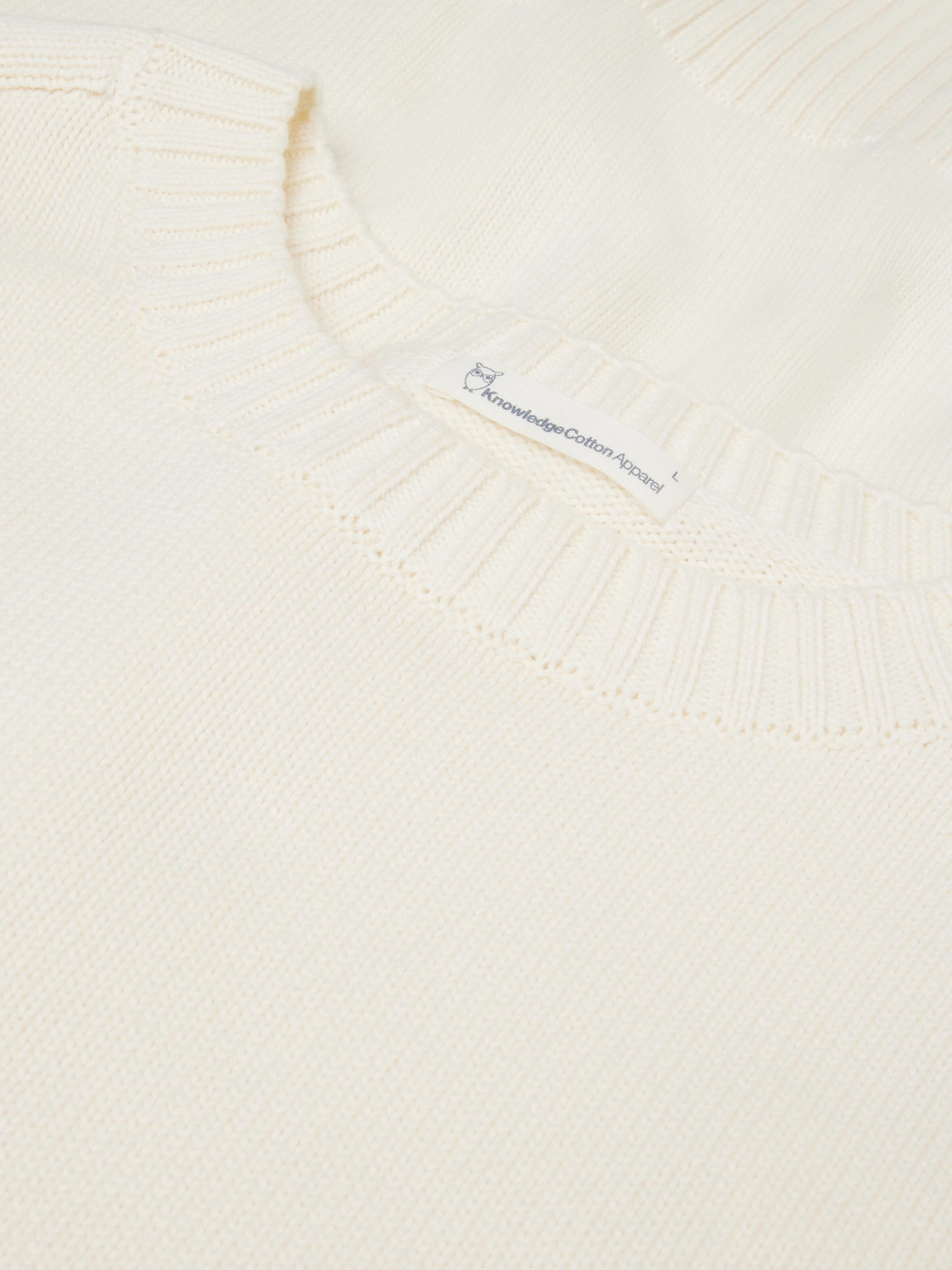 Strickpullover CREW NECK aus Bio-Baumwolle