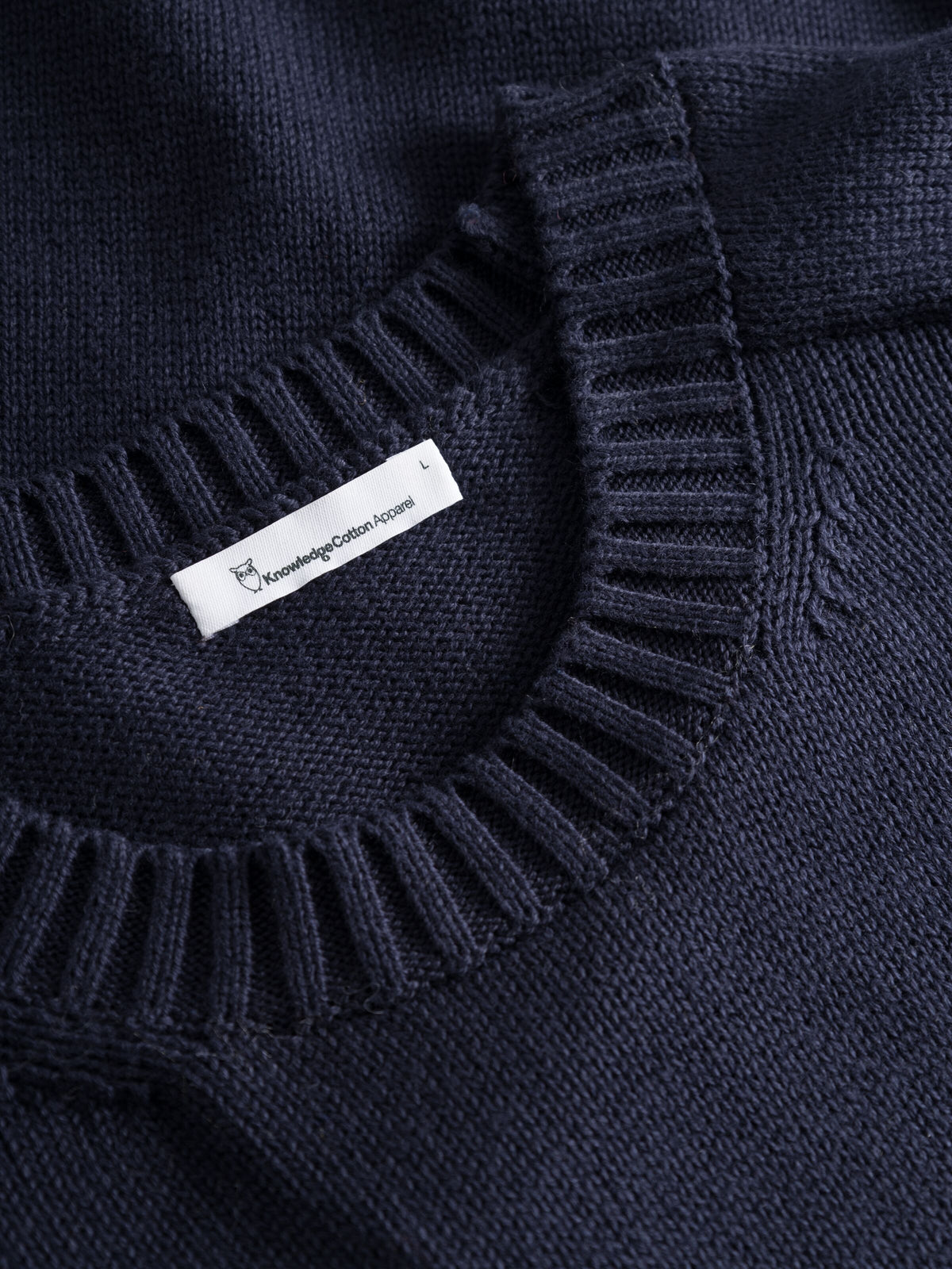 Strickpullover CREW NECK aus Bio-Baumwolle