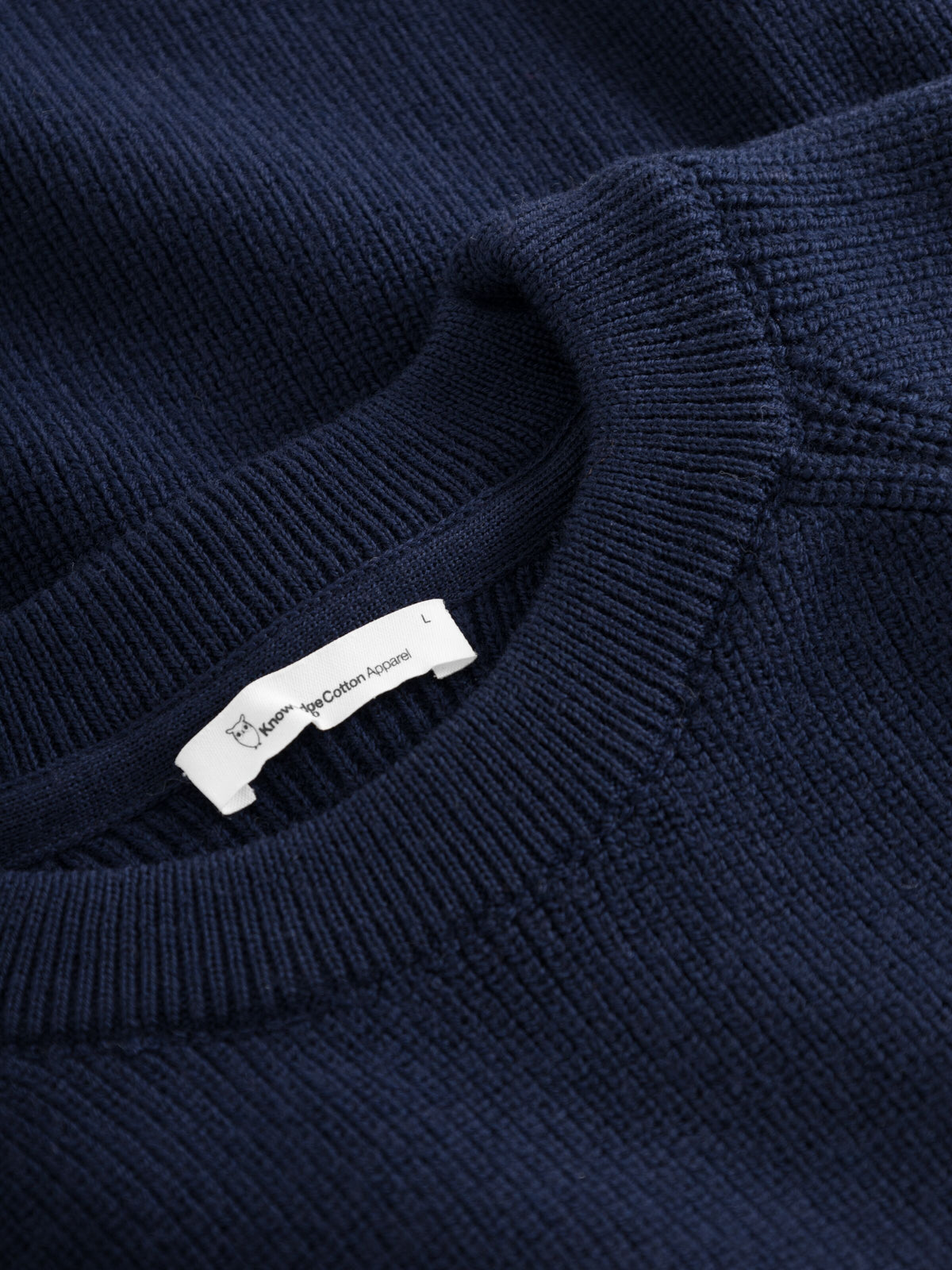 Rundhalsausschnitt-Pullover aus Bio-Merinowolle