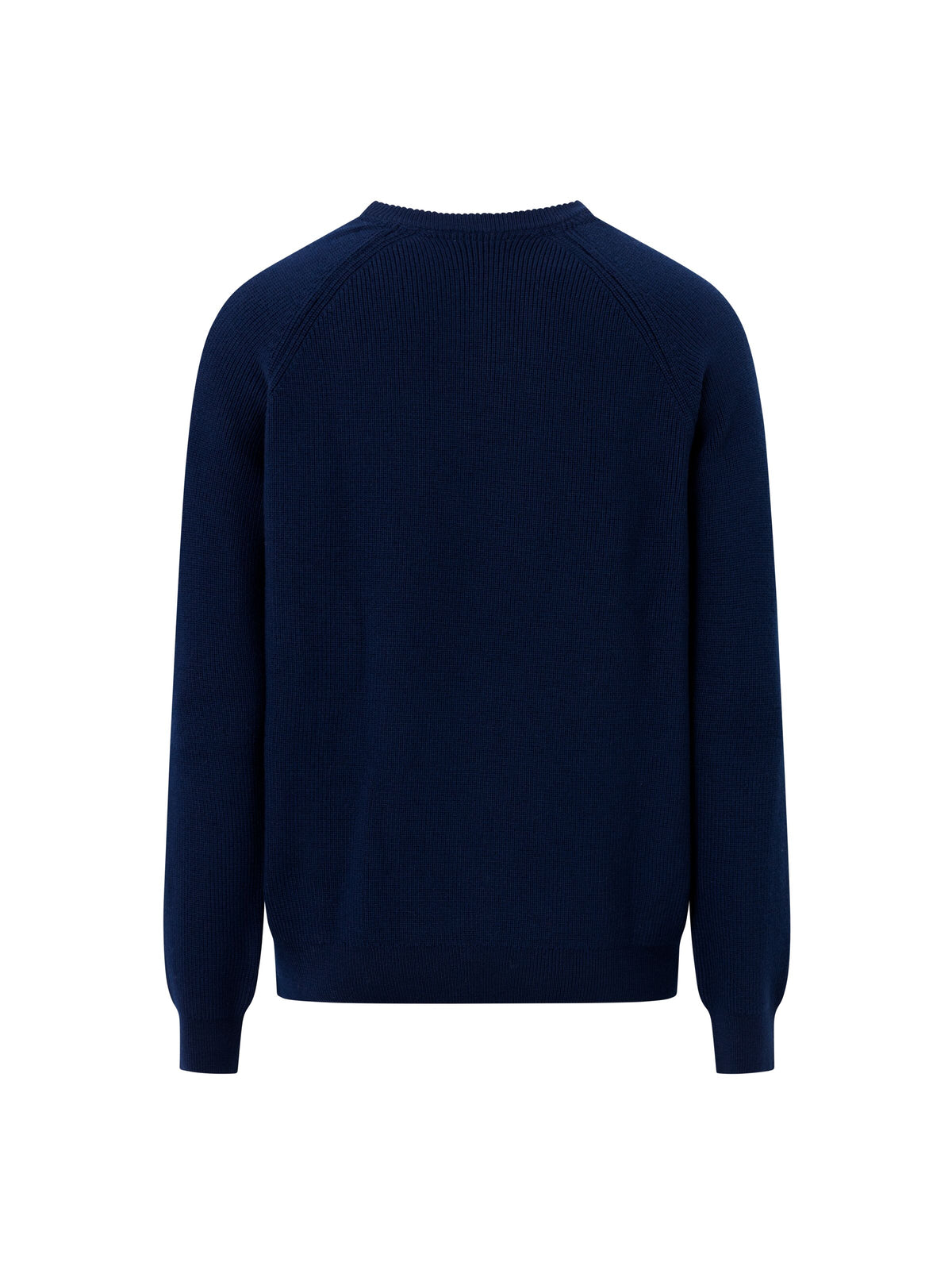 Rundhalsausschnitt-Pullover aus Bio-Merinowolle