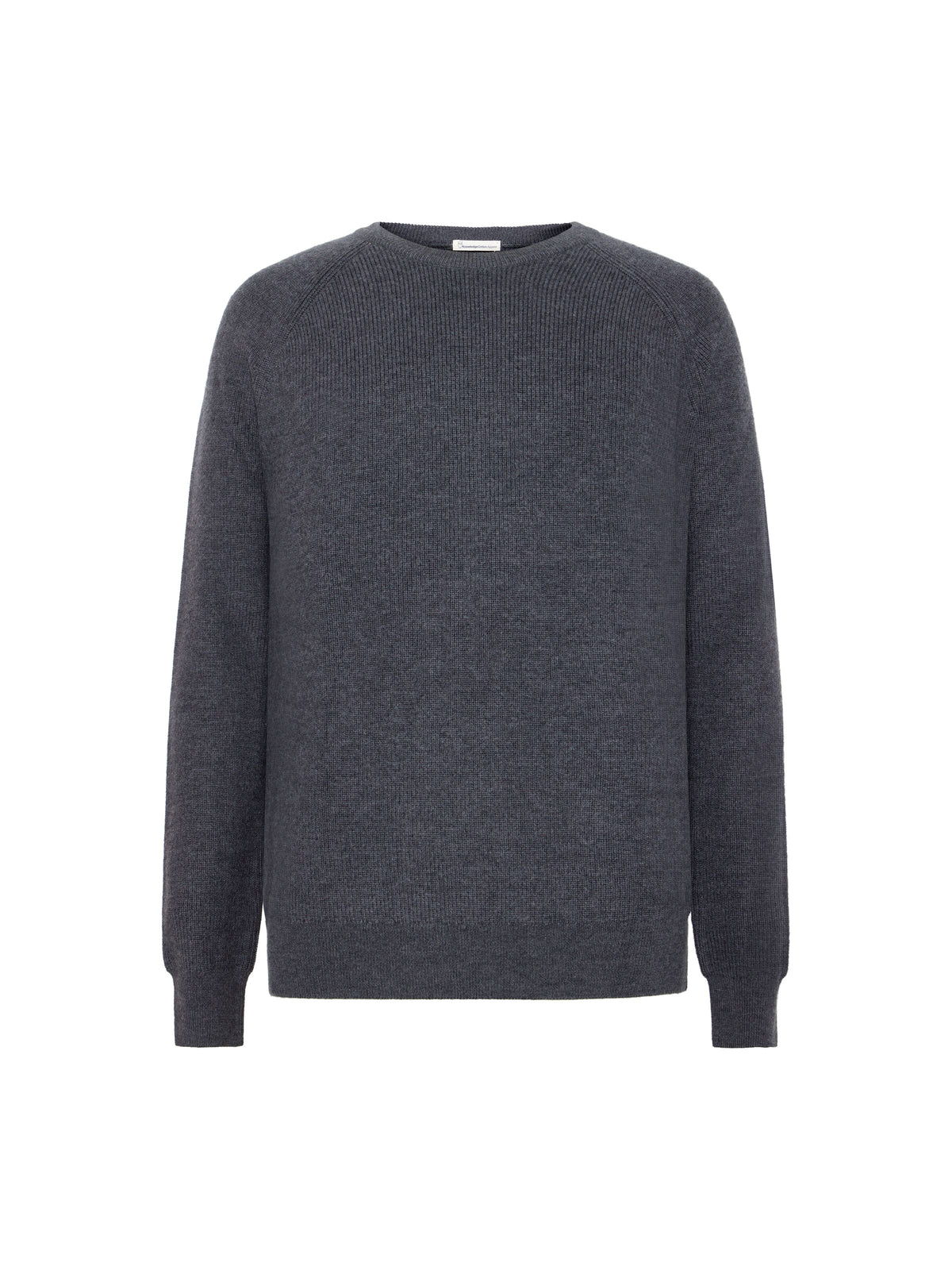 Rundhalsausschnitt-Pullover aus Bio-Merinowolle