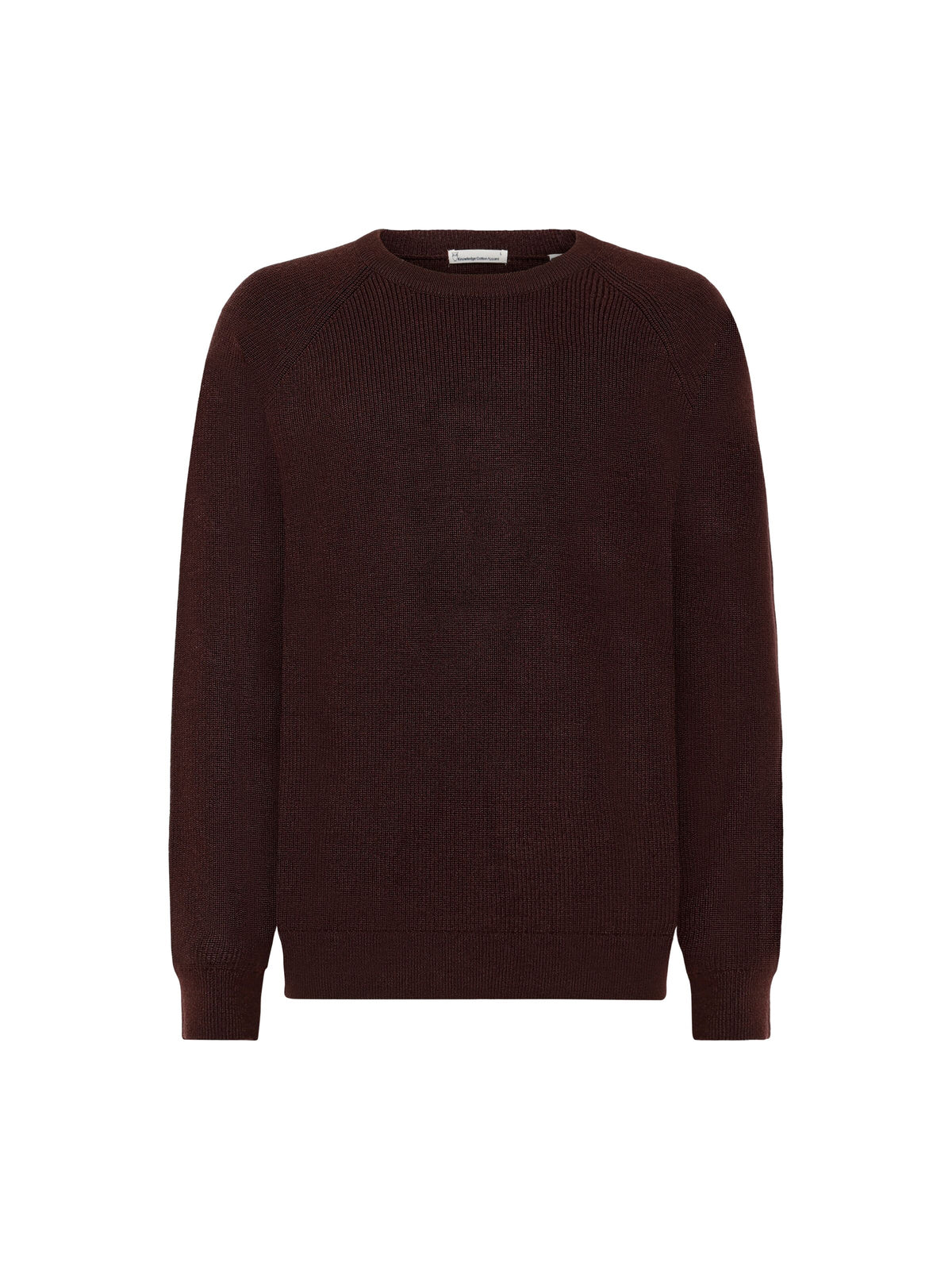 Rundhalsausschnitt-Pullover aus Bio-Merinowolle