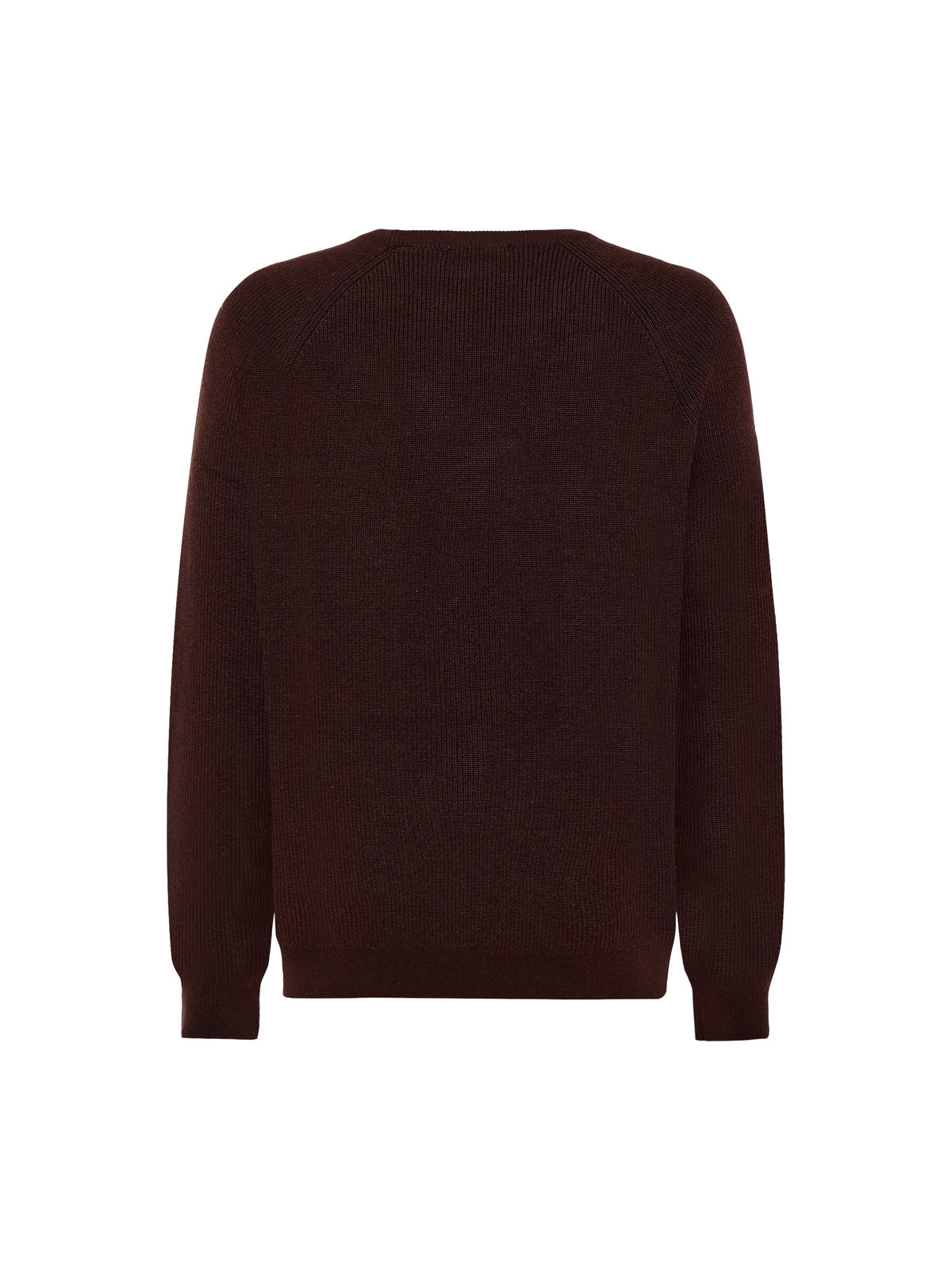 Rundhalsausschnitt-Pullover aus Bio-Merinowolle
