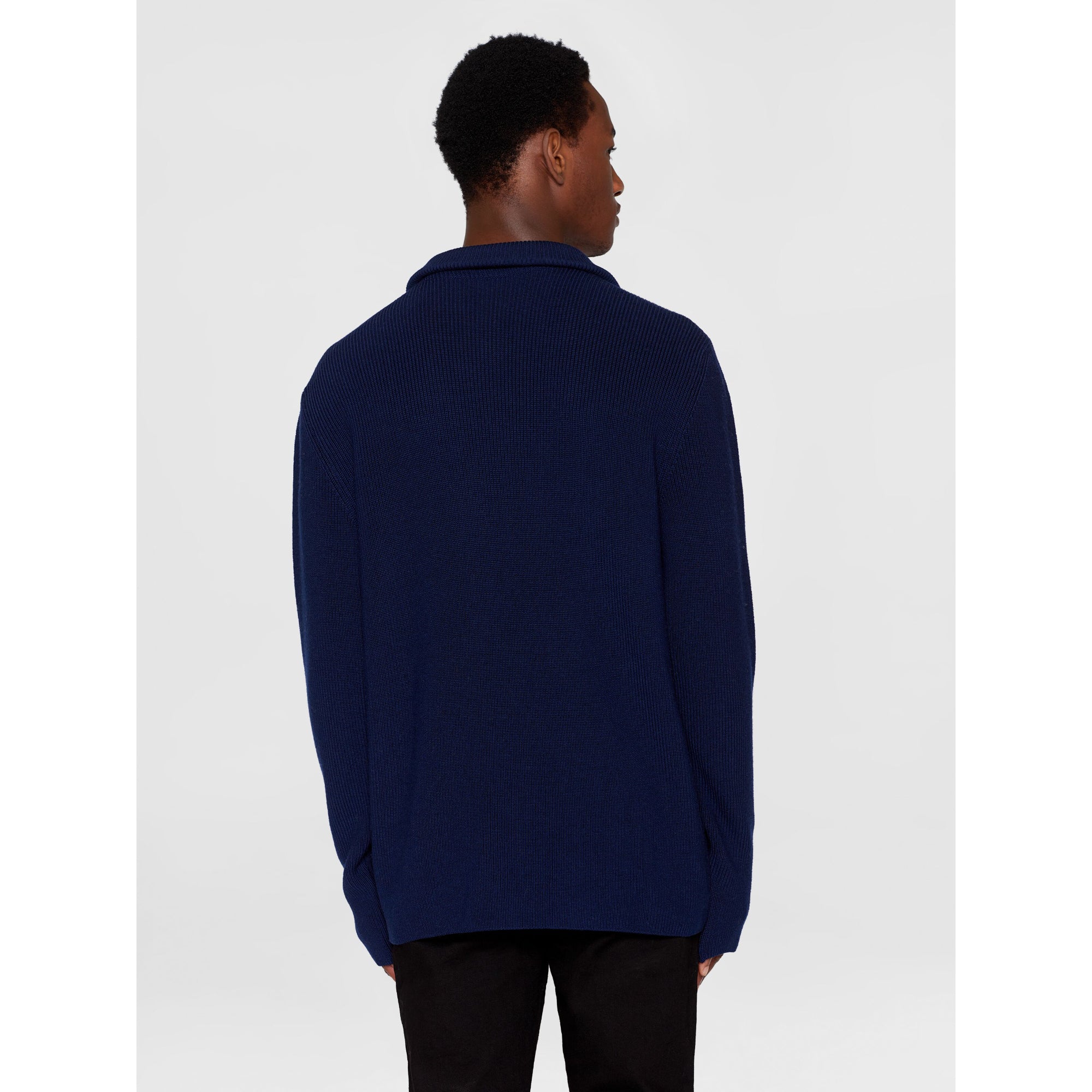 Stricktroyer HALF ZIP aus Merinowolle