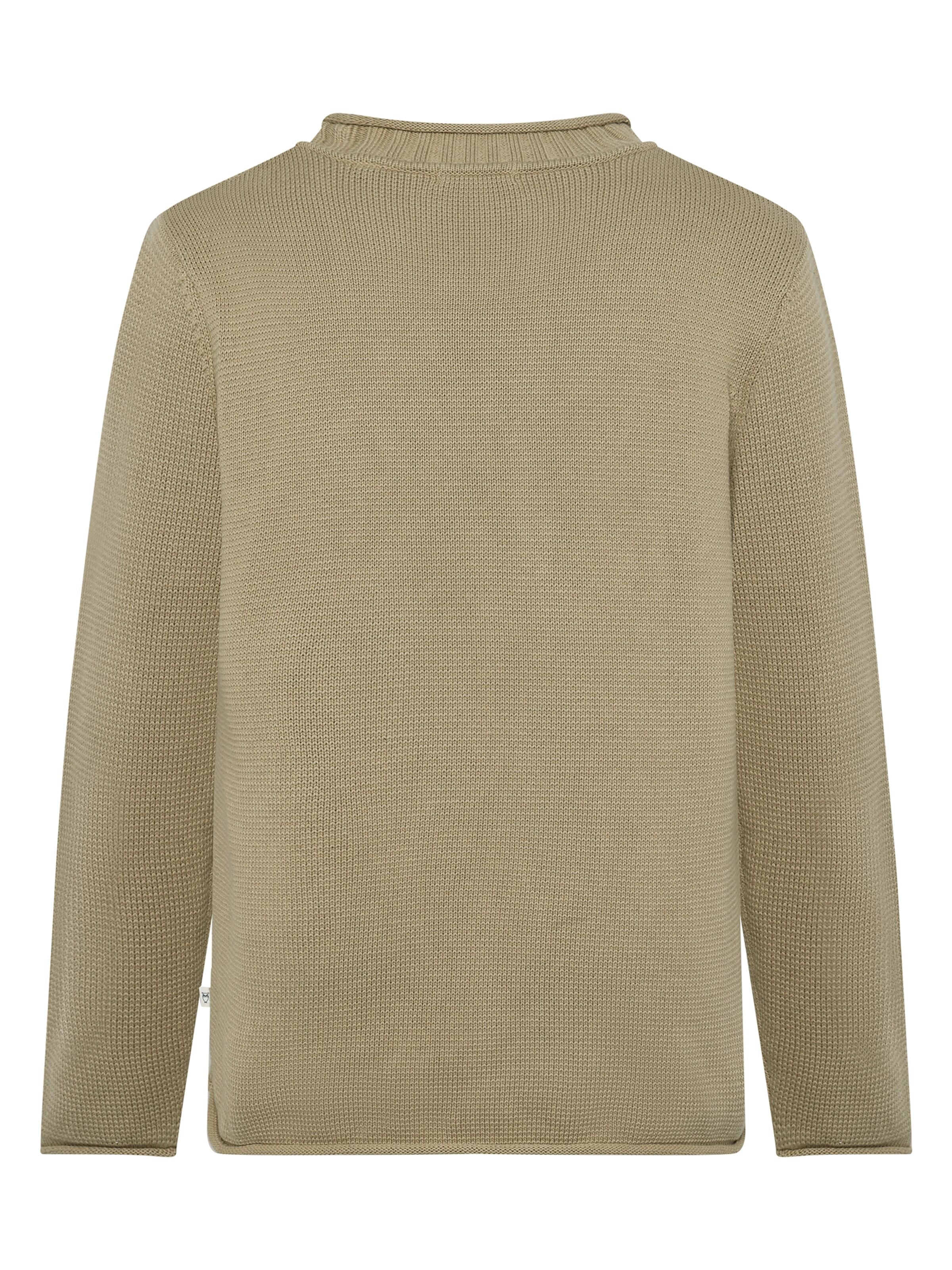 Leichter Pullover mit Rundhalsausschnitt aus Bio-Baumwolle