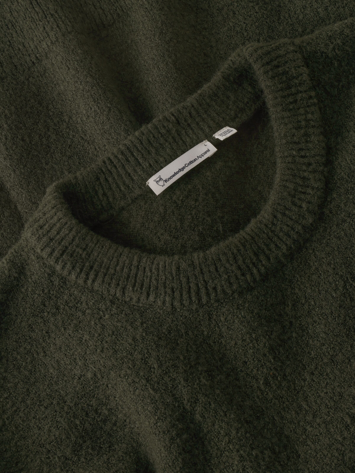 Strickpullover aus Soufflé-Garn aus recyeltem Polyester