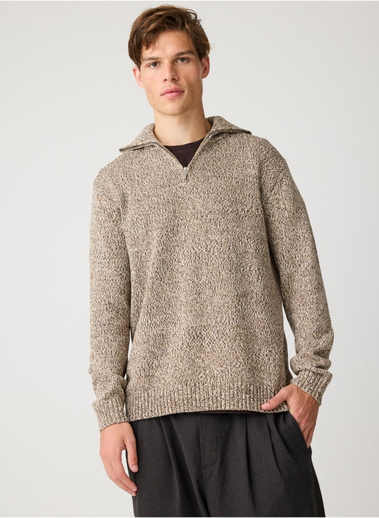 Strick-Pullover TROYER aus Bio-Baumwolle