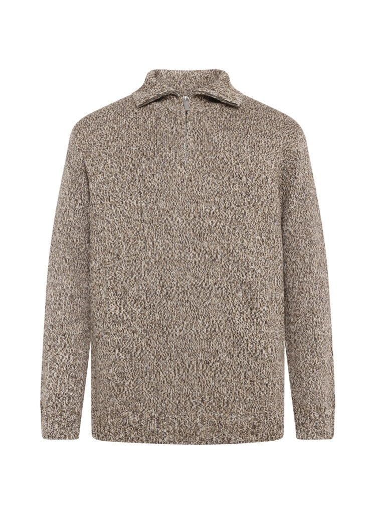 Strick-Pullover TROYER aus Bio-Baumwolle