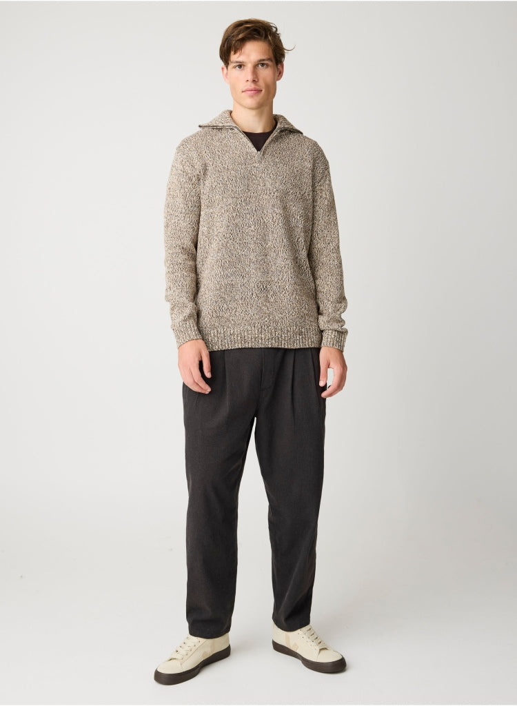 Strick-Pullover TROYER aus Bio-Baumwolle