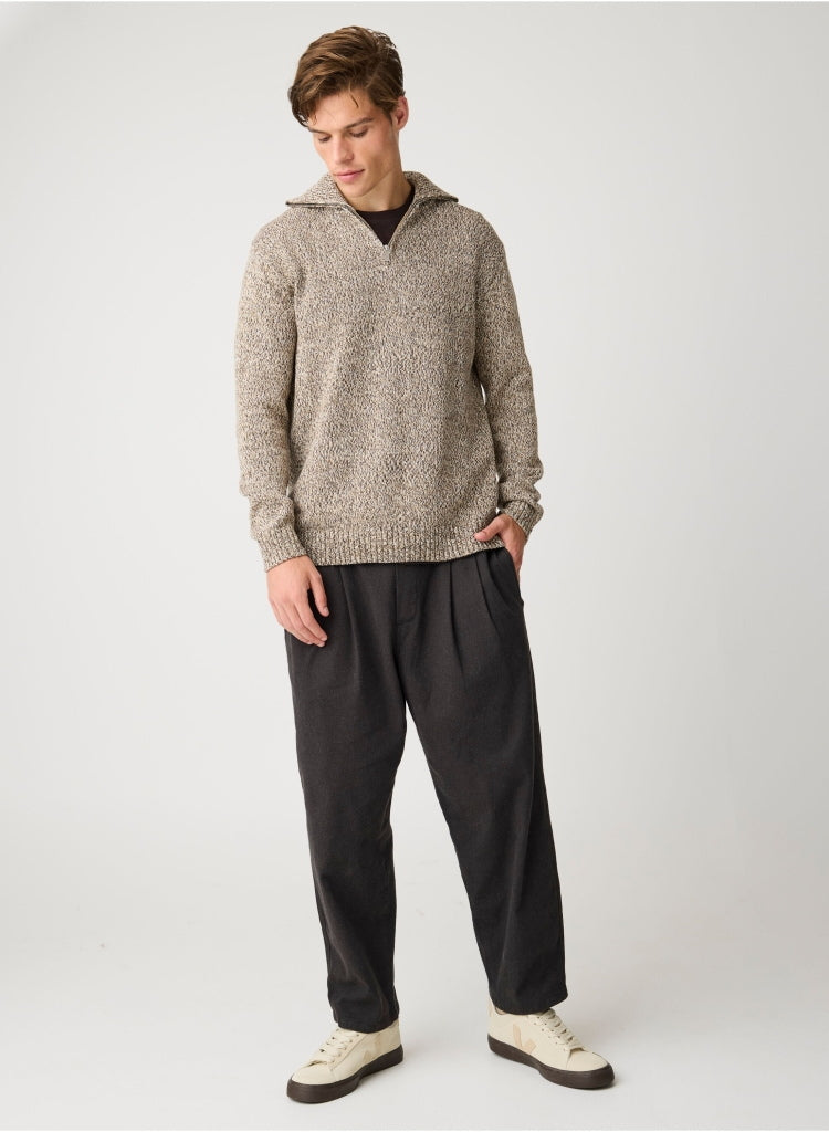 Strick-Pullover TROYER aus Bio-Baumwolle