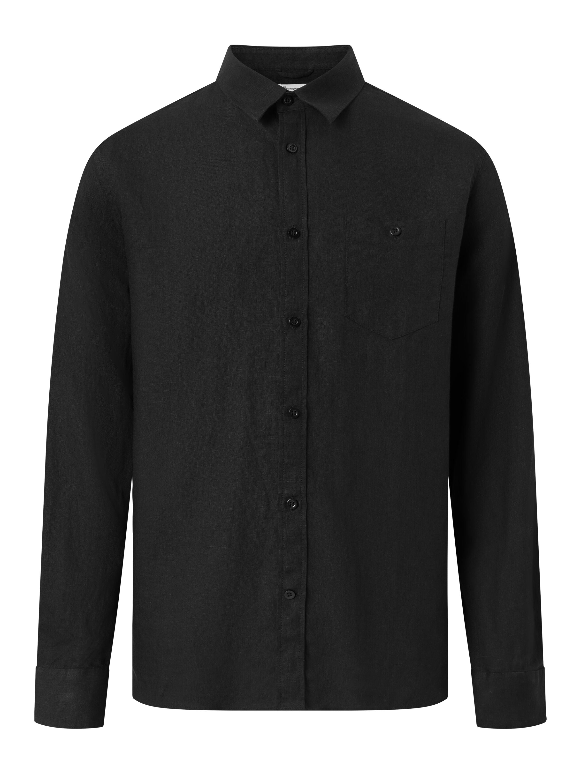 Regular Hemd aus Bio-Leinen - GOTS/Vegan