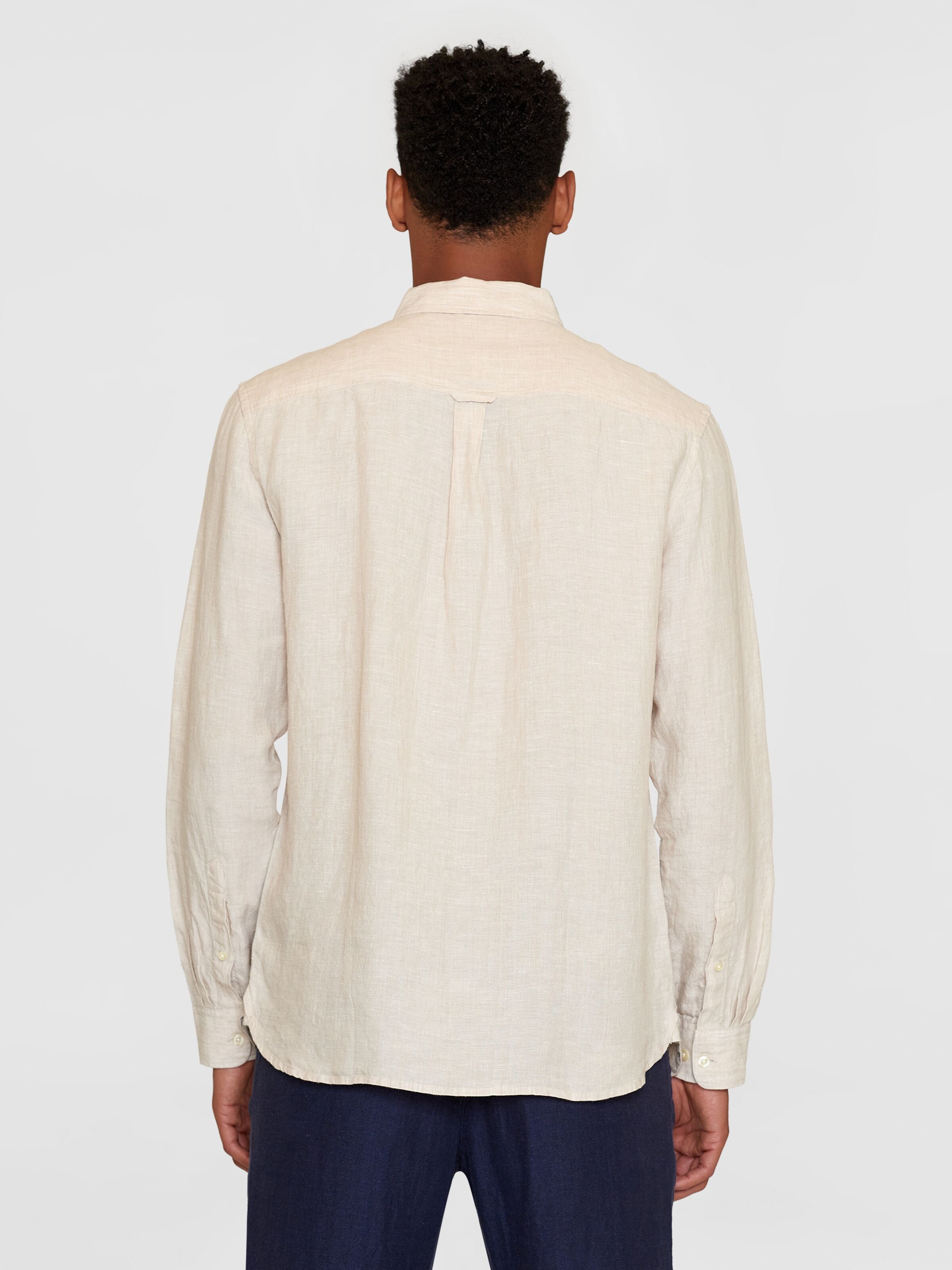Regular Hemd aus Bio-Leinen - GOTS/Vegan